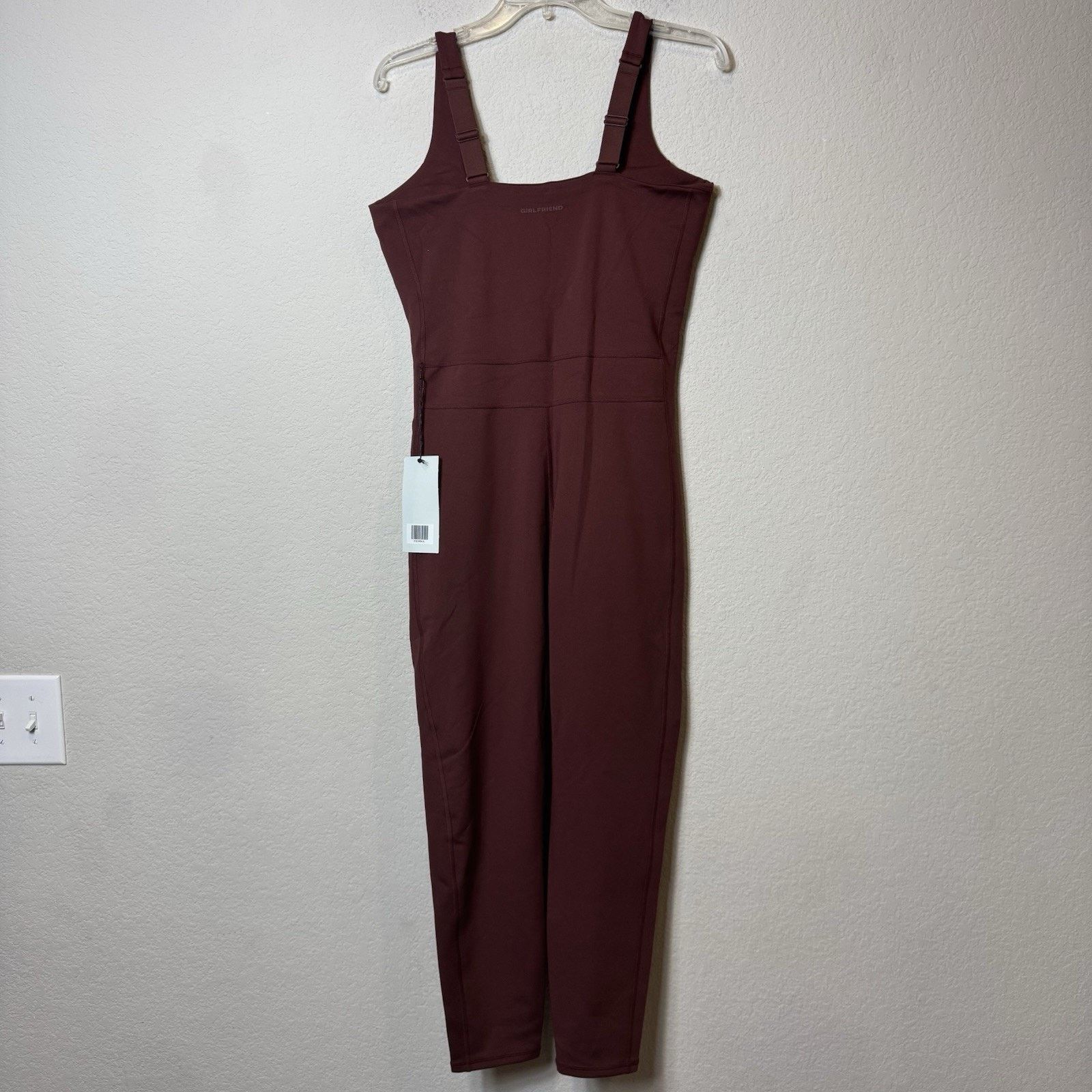 Girlfriend Collective Girlfriend Collective Kona Luxe Unitard Square Neck Brown XL Size 38" / US 16 / IT 52 - 4 Thumbnail
