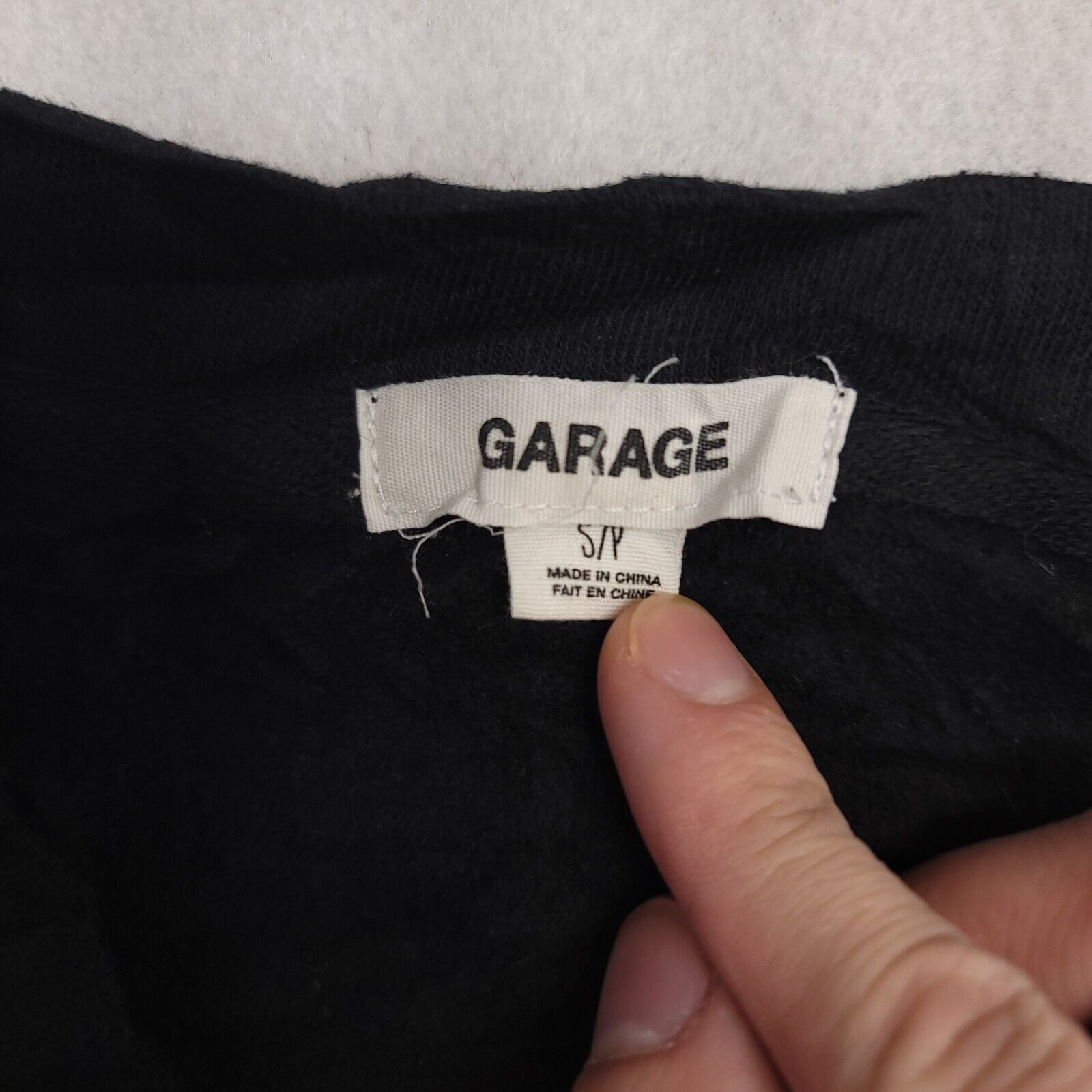 Garage Garage Casual Pullover T Shirt Womens Size Small S Black Size S / US 4 / IT 40 - 3 Thumbnail