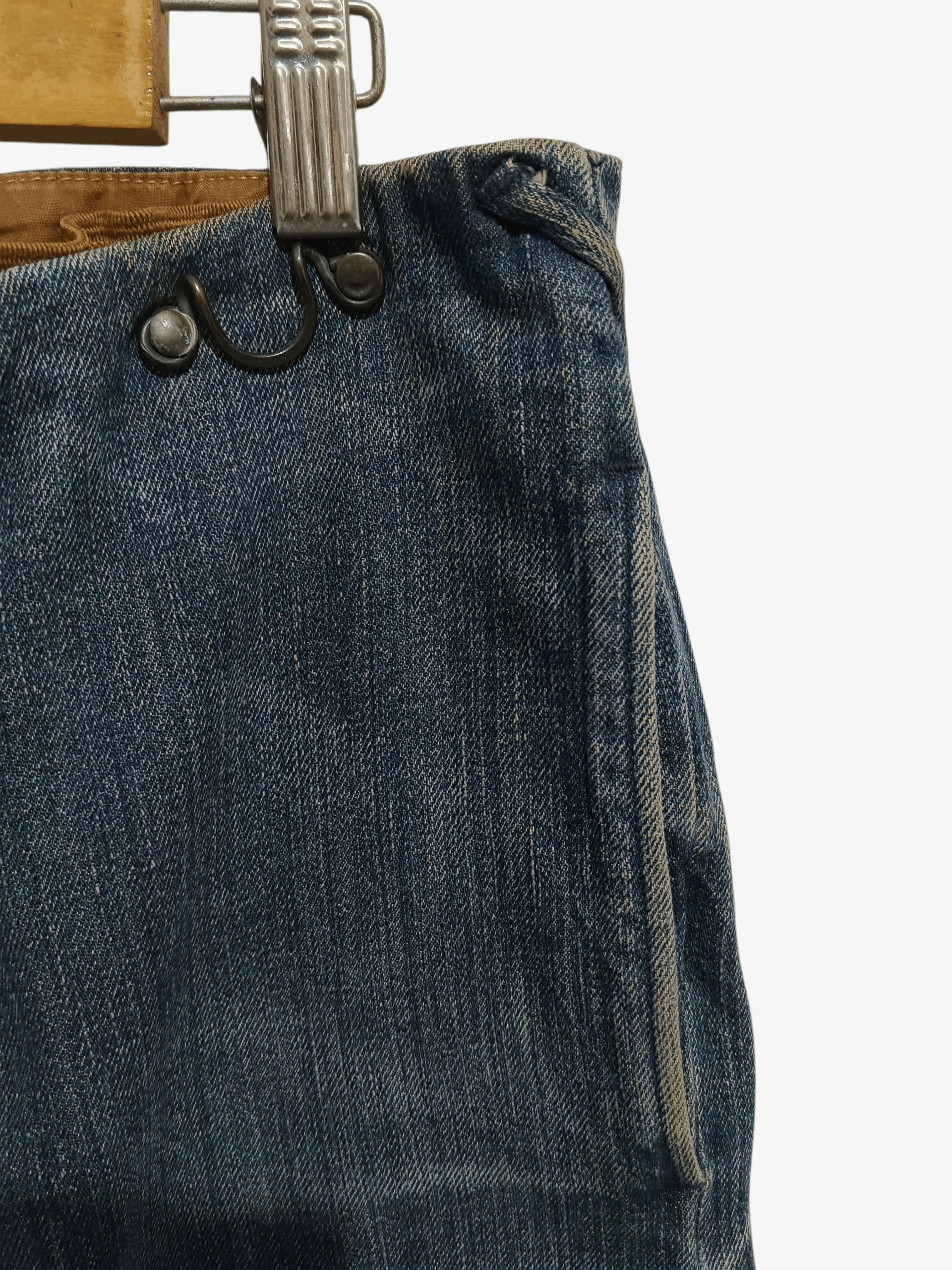 Kapital 🔥Vintage🔥 Early 00s Kapital Japan⁠ Indigo Wide Leg Denim Size US 34 / EU 50 - 5 Thumbnail
