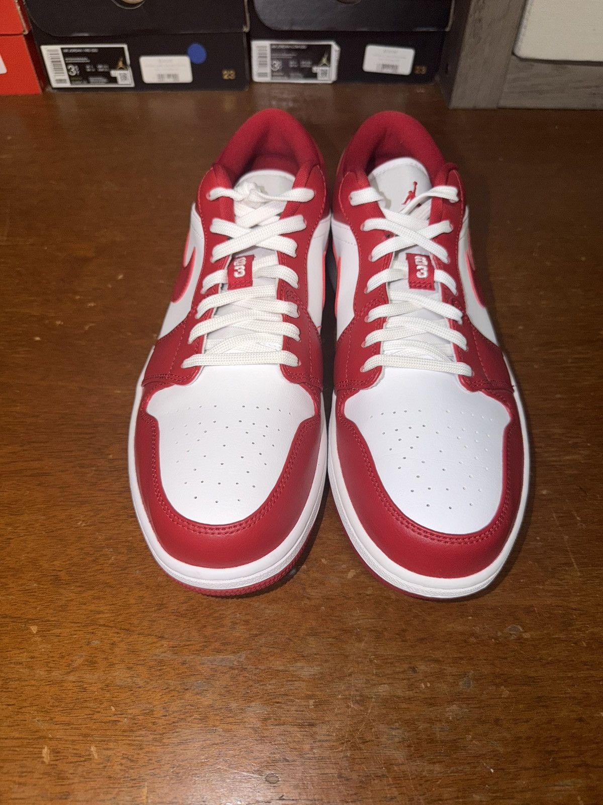 Nike Air Jordan 1 Low Gym Red size 12 Size US 12 / EU 45 - 7 Thumbnail