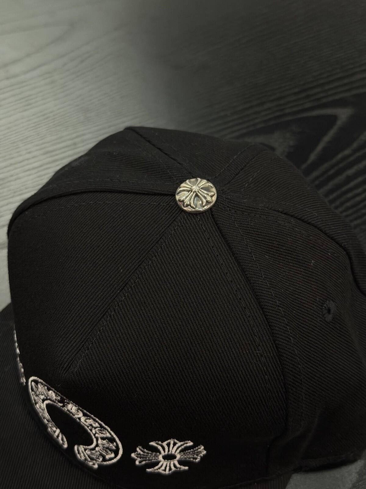 Chrome Hearts Chrome Hearts Black White 100% Authentic EXLUSIVE Hat New Size ONE SIZE - 8 Thumbnail