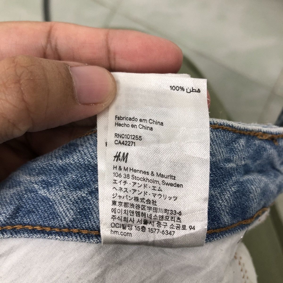 Japanese Brand VINTAGE DISTRESSED DENIM JEANS ZARA Size US 31 - 15 Thumbnail