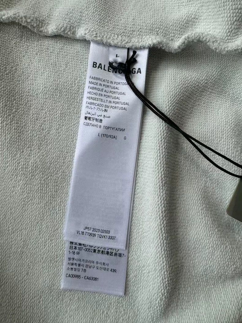 Balenciaga Balenciaga Tattoos, tattoos, graffiti, mud-dyed zipper jac Size US L / EU 52-54 / 3 - 7 Thumbnail