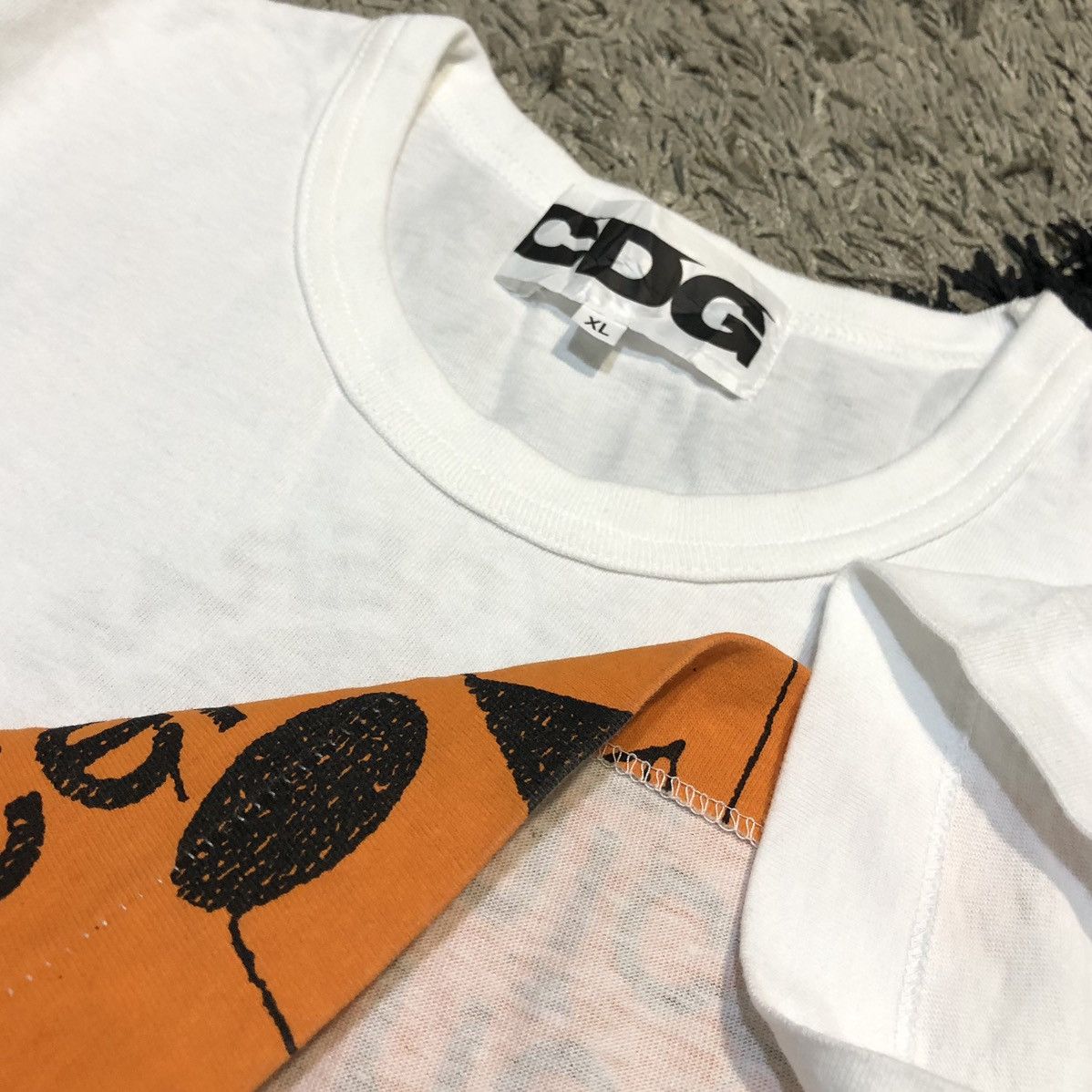 Comme des Garcons AD2020 Comme Des Garçon CDG online Ceramics Pumpkin T-shirt Size US XL / EU 56 / 4 - 5 Thumbnail