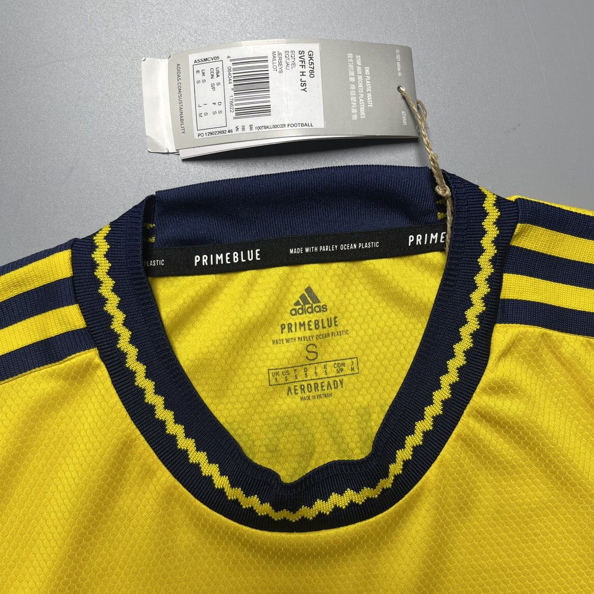 Adidas SWEDEN ADIDAS 2021/2022 FOOTBALL HOME SOCCER JERSEY Size US S / EU 44-46 / 1 - 3 Thumbnail
