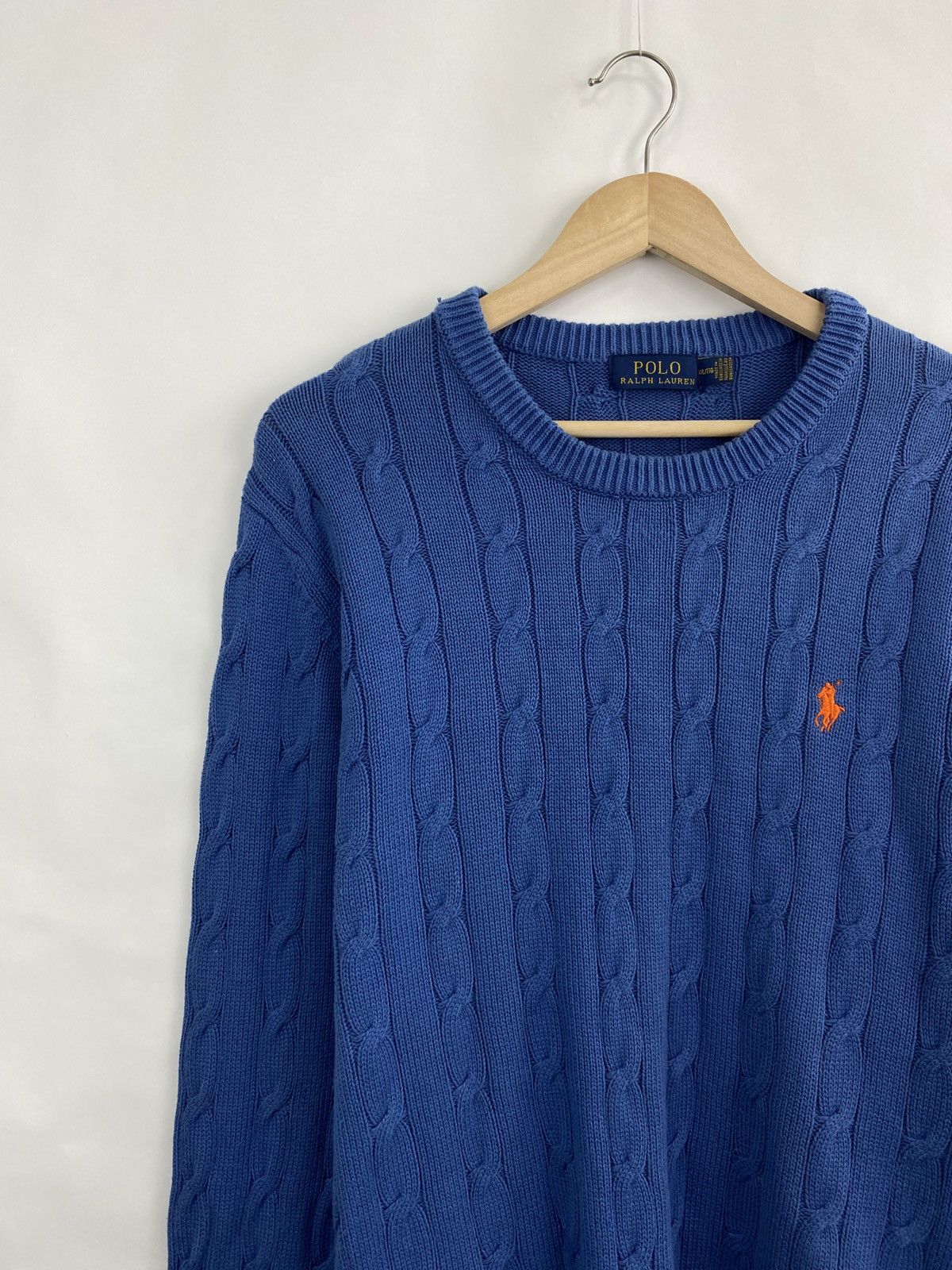 Polo Ralph Lauren 🇺🇸 Ralph Lauren Knitted Sweater Rare Retro Hype Y2K Size US XL / EU 56 / 4 - 2 Thumbnail