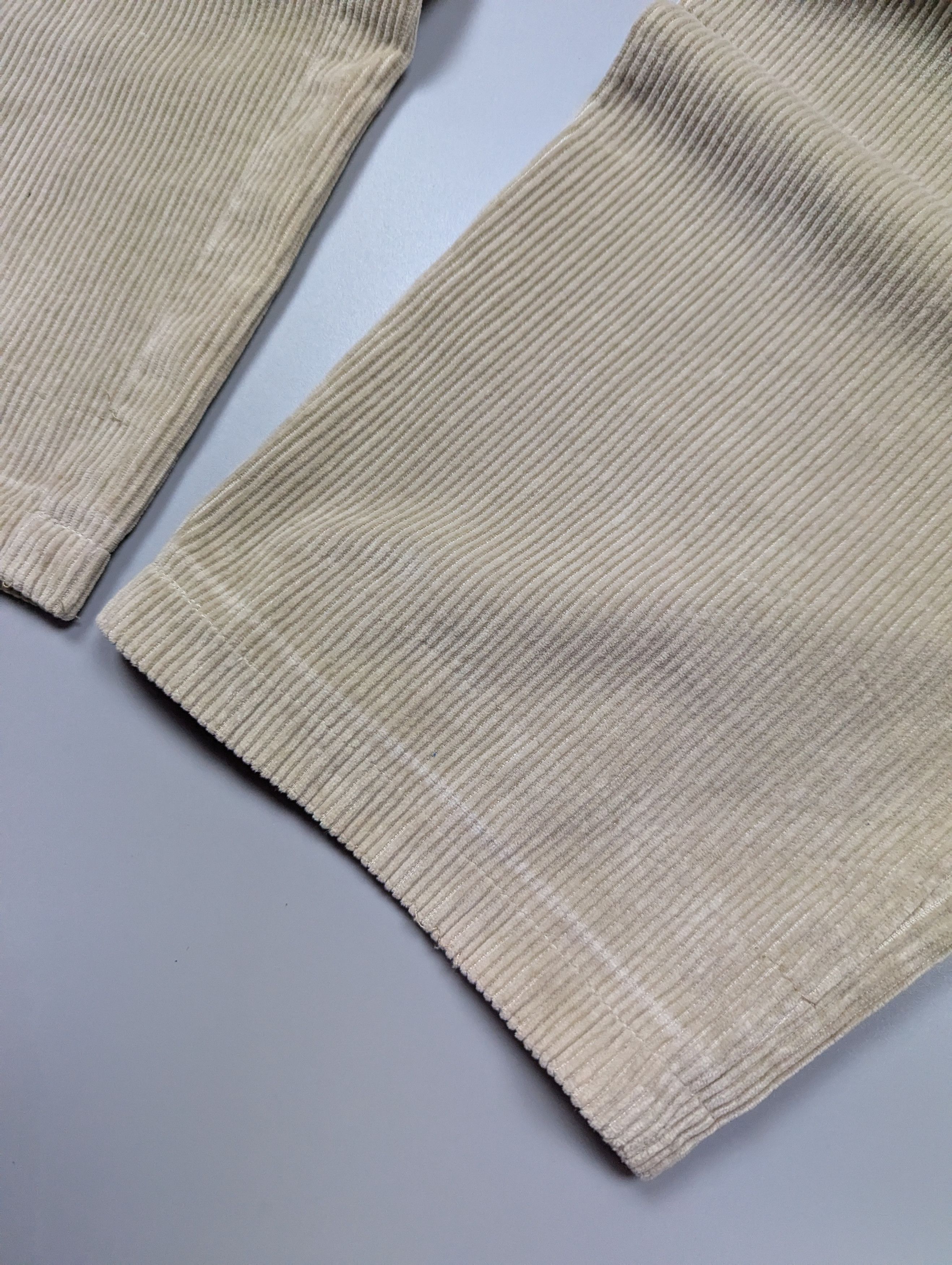 Hugo Boss × Vintage HUGO BOSS Mitch Vintage Straight Men's Corduroy Beige Pants Size US 34 / EU 50 - 5 Thumbnail