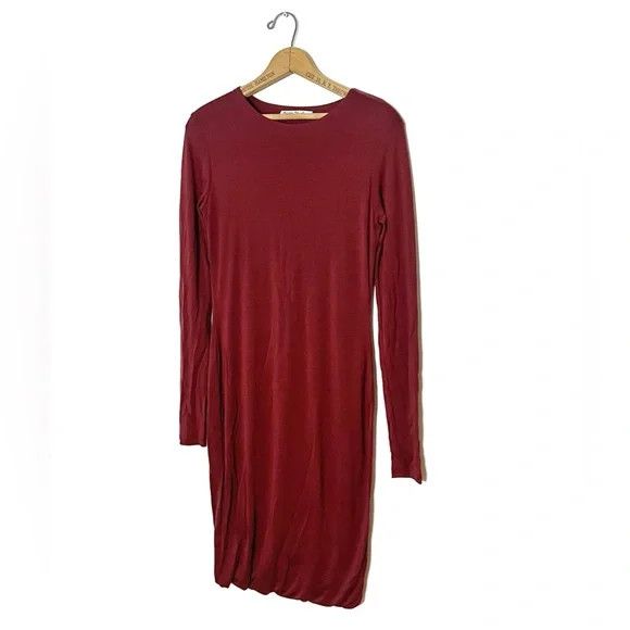 Acne Studios Acne Studios | Red Long Sleeve Dress Size M / US 6-8 / IT 42-44 - 7 Thumbnail