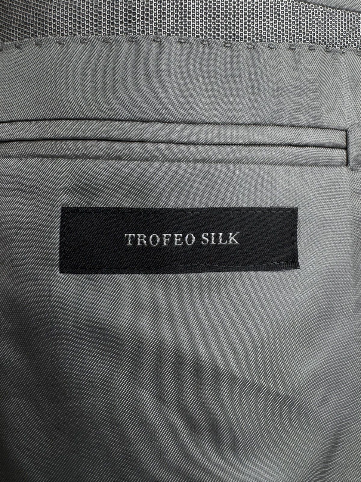 Ermenegildo Zegna Ermenegildo Zegna Trofeo silk double breasted blazer coat Size 42R - 14 Thumbnail