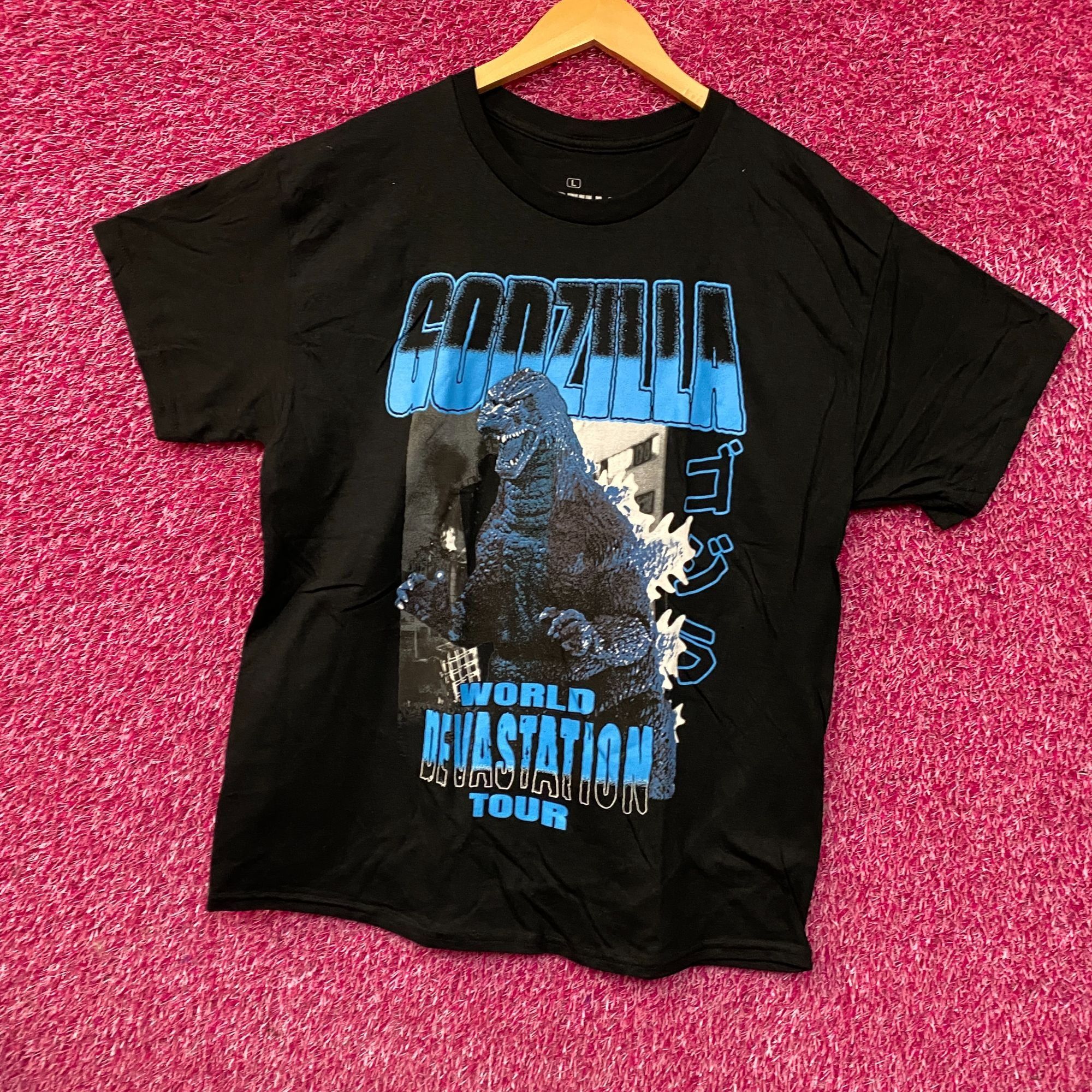 Other Godzilla World Devastation Tour Double Sided Tshirt size Lar Size US L / EU 52-54 / 3 - 3 Thumbnail
