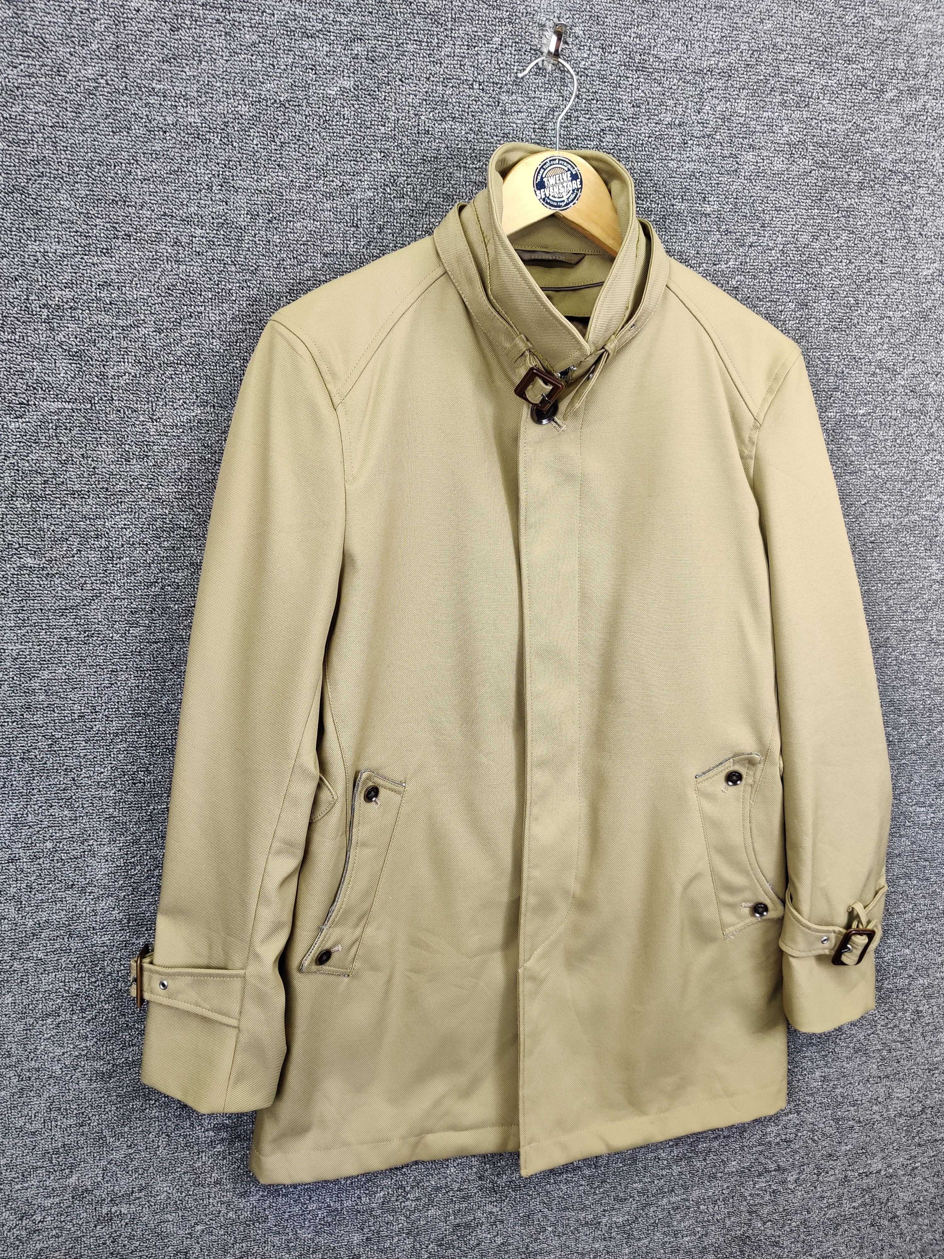 Japanese Brand Jun Men Single Breasted Italian Trench Coat Size US M / EU 48-50 / 2 - 5 Thumbnail