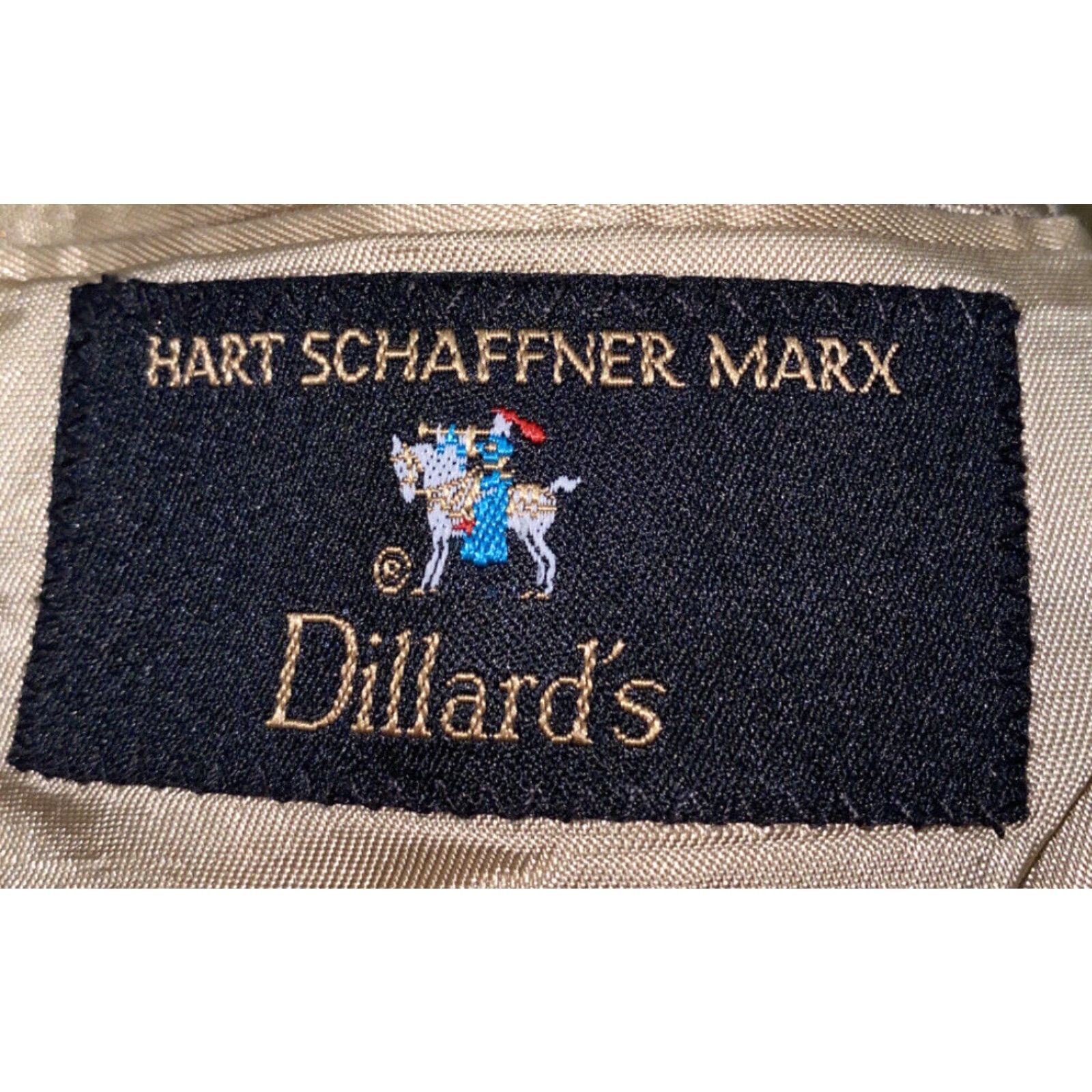 Hart Schaffner Marx Hart Schaffner Marx Mens Beige 2 Button Sport Coat Size 44L Regular Jacket Coat Sports Men Size US S / EU 44-46 / 1 - 5 Thumbnail