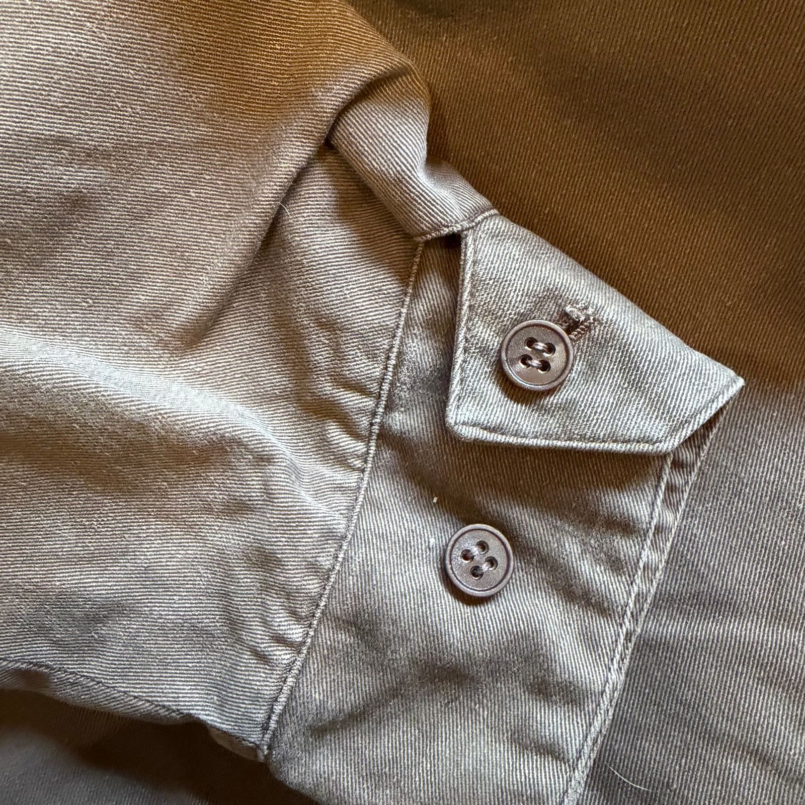 Vintage Vintage 60s Drizzler Twill Work Jacket C&C Zipper Chin Strap Size US L / EU 52-54 / 3 - 13 Thumbnail