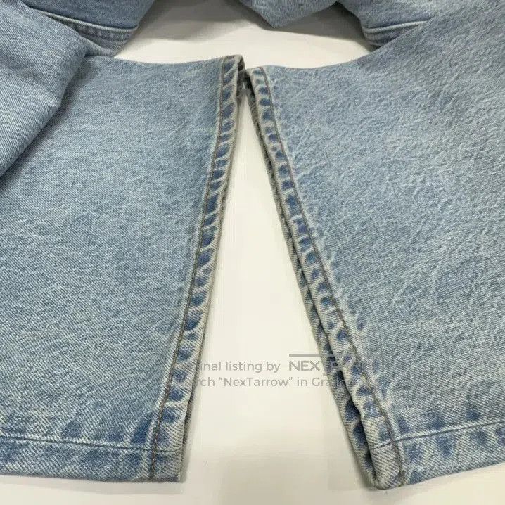 Balenciaga Balenciaga SS24 Wash Denim Wide-Leg Pants. Size US 27 - 8 Thumbnail