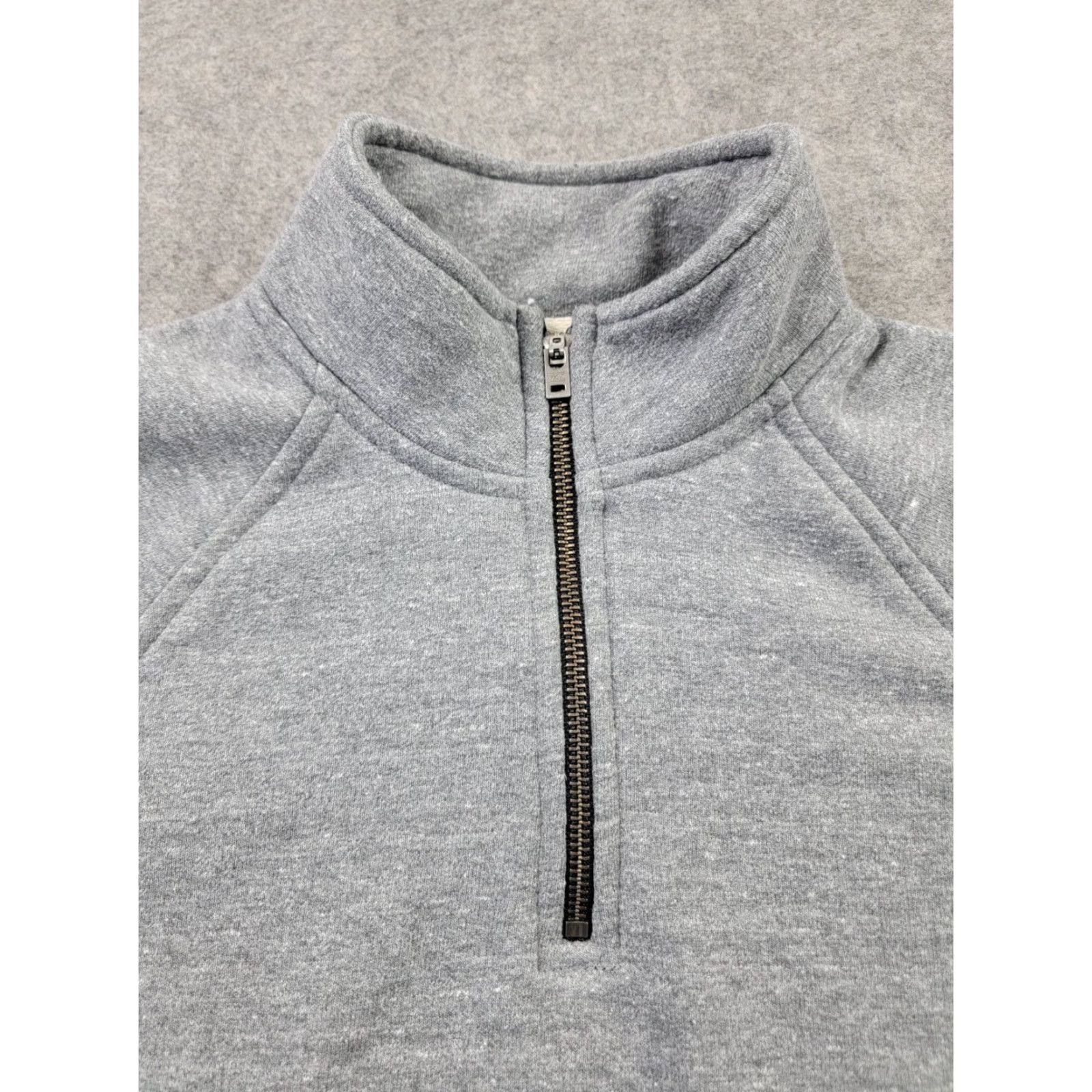 Flint And Tinder Flint and Tinder Sweatshirt Mens Medium Gray Pullover 1/4 Zip Pockets USA Made (Solid) Size US M / EU 48-50 / 2 - 4 Thumbnail