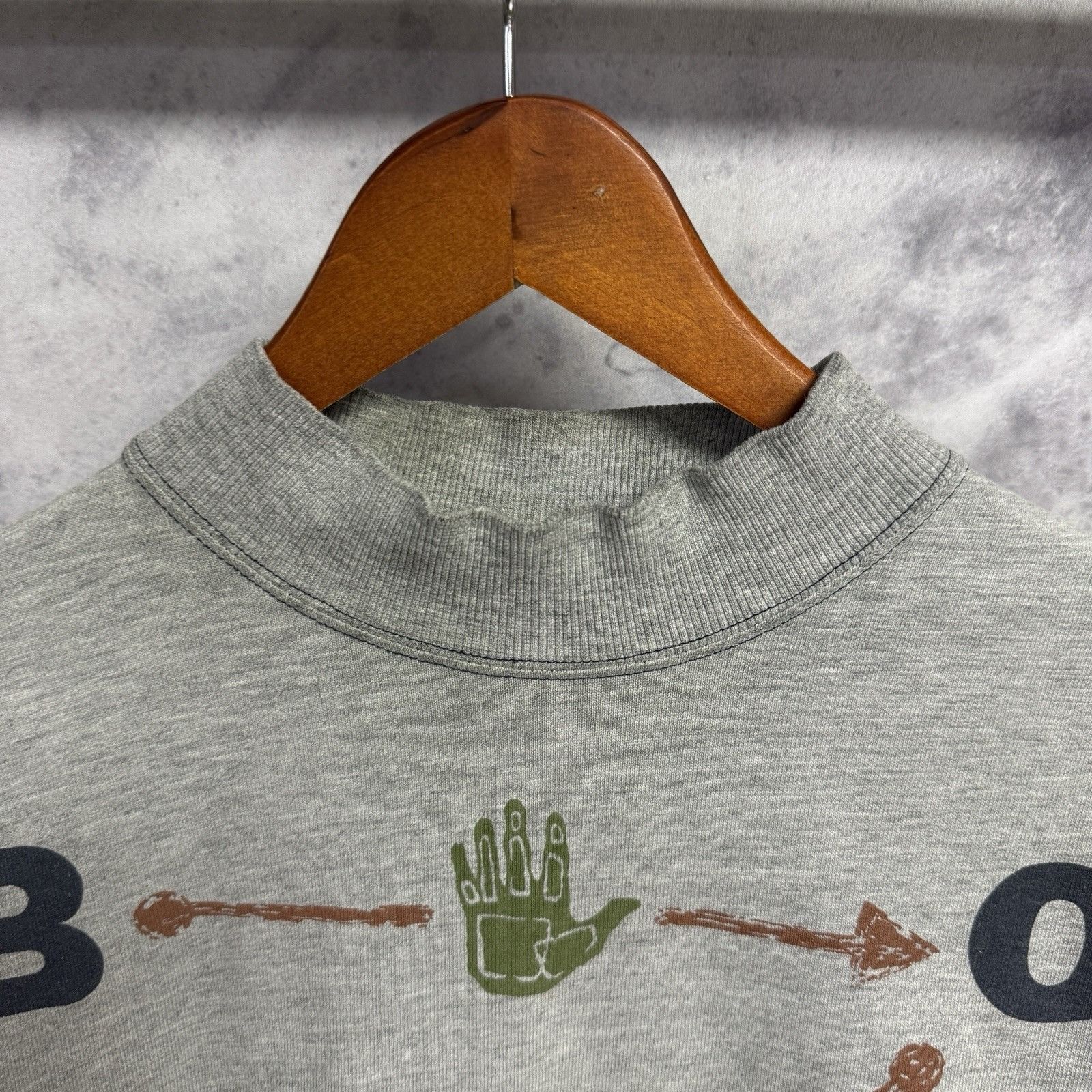 Body Glove Vintage 90s Body Glove T Shirt Mens Small Long Sleeve Mock Size US S / EU 44-46 / 1 - 4 Thumbnail