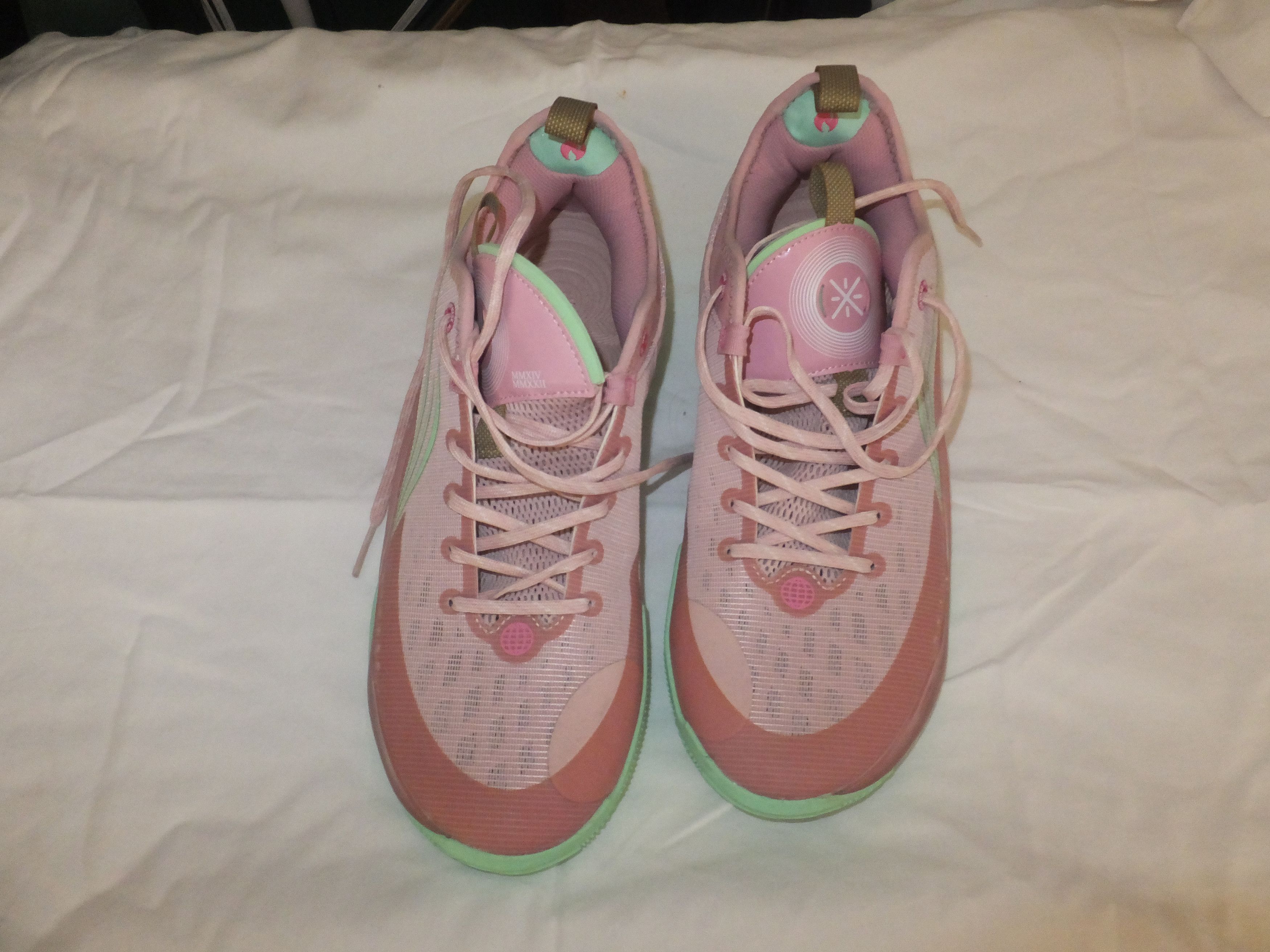 Li-Ning li ning way of wade 808 peach and green size 11 Size US 11 / EU 44 - 1 Thumbnail