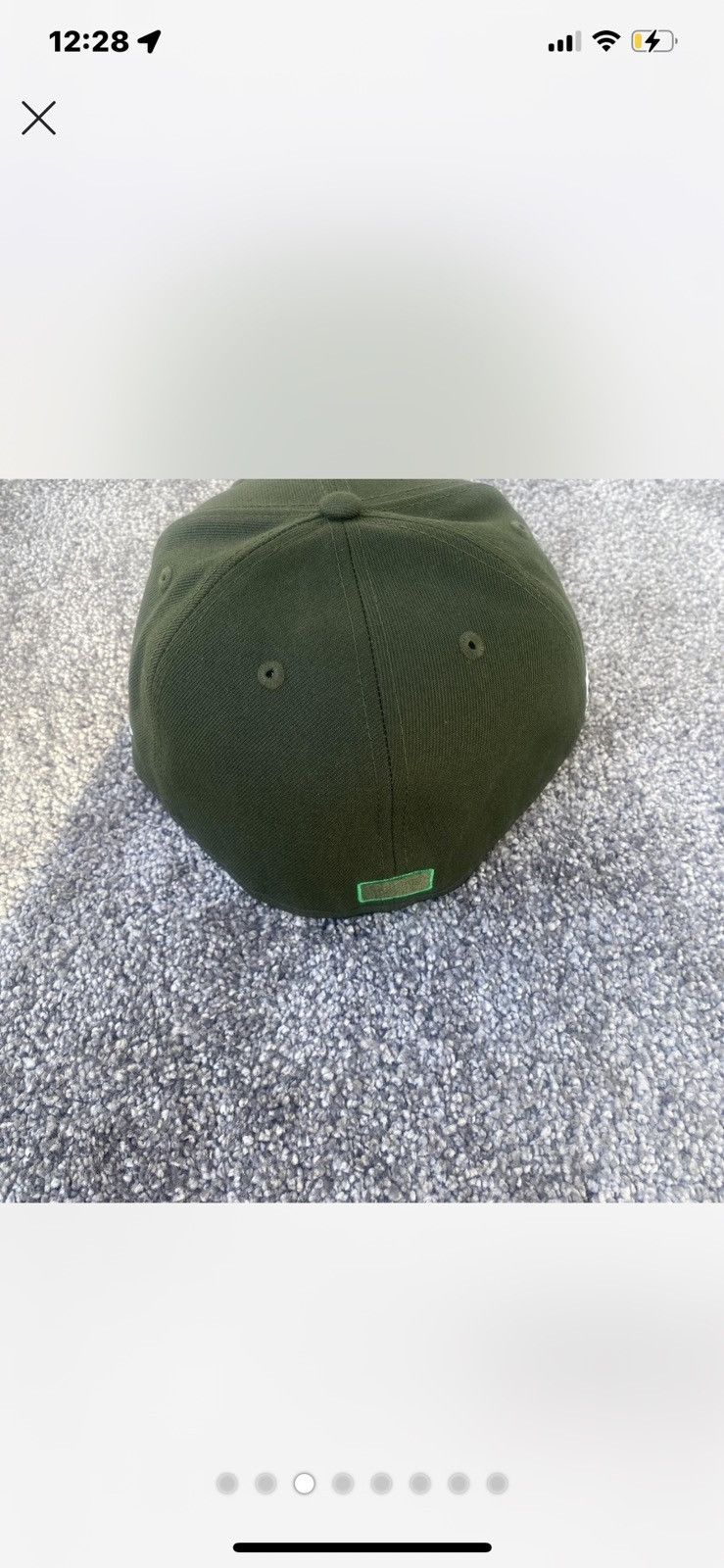 HIDDEN Hidden NYX New Era 59 Fifty Fitted Hat Green Size 7 1/2 Size ONE SIZE - 4 Thumbnail