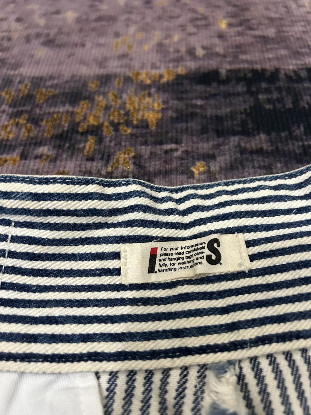 Issey Miyake Vintage Issey Miyake Gurka hickory shortpans Size US 27 - 12 Thumbnail