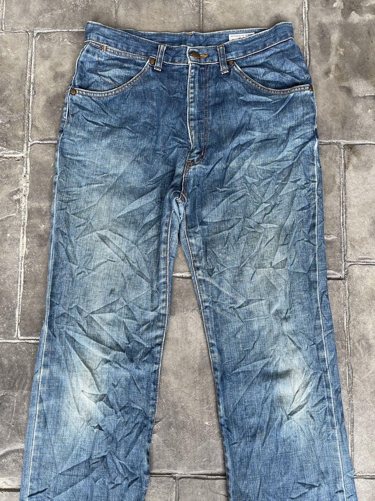 Wrangler JAPAN MADE Wrangler Lady Blue Bell Size 31" - 6 Thumbnail