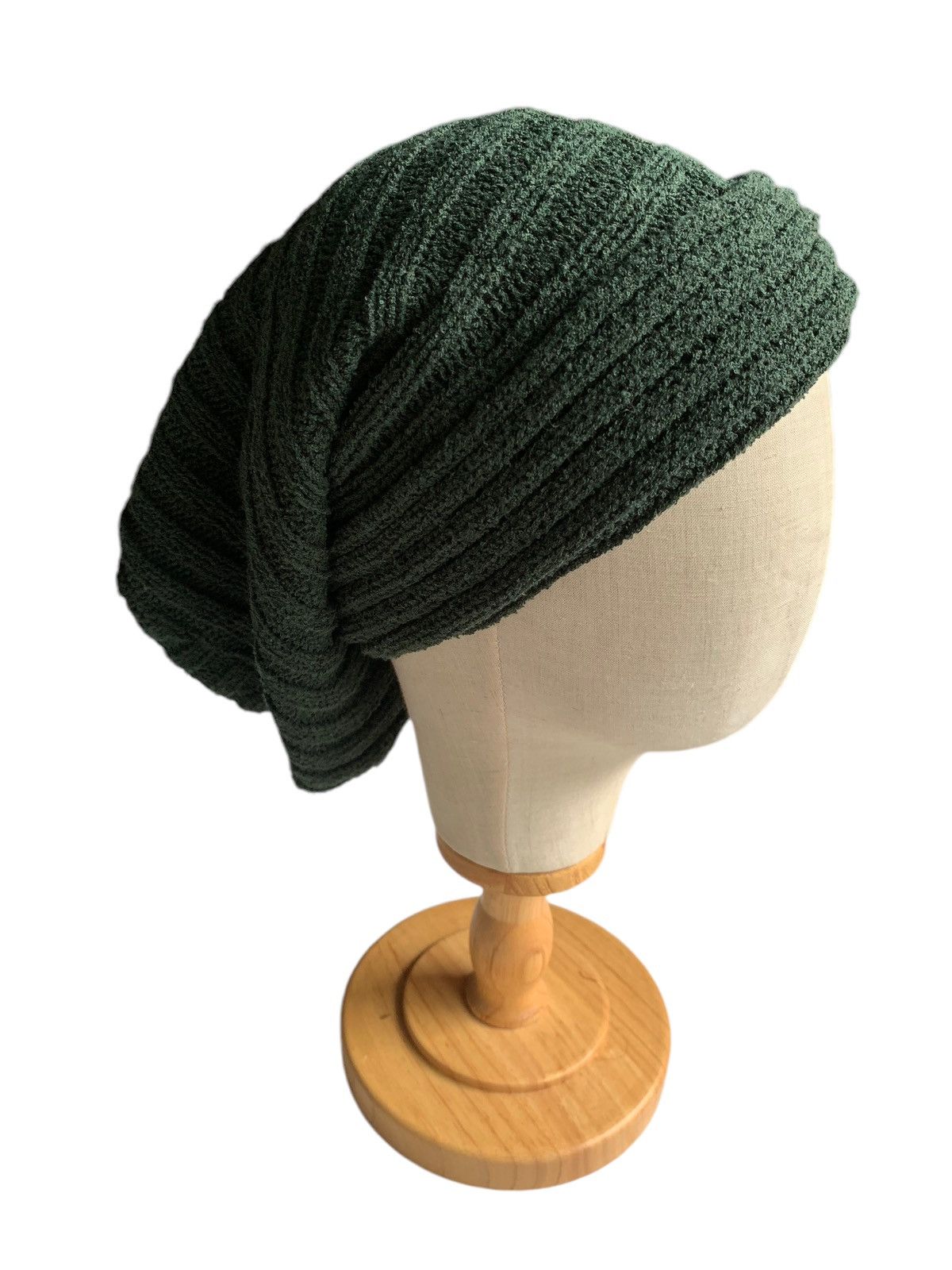 14th Addiction × Vintage Knitted Crochet Hippies Style Slouchy Long Beanie hats🌈☠️ Size ONE SIZE - 6 Thumbnail