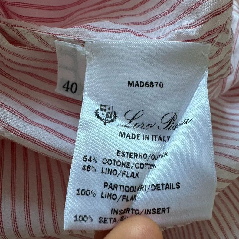 Loro Piana LORO PIANA Cotton shirt dress Size XS / US 0-2 / IT 36-38 - 9 Thumbnail