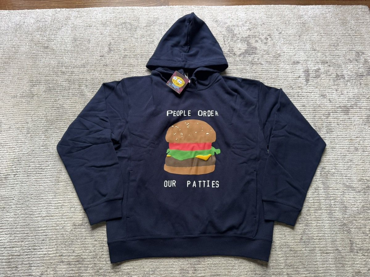 Cactus Plant Flea Market × Uniqlo CPFM x Spongebob Squarepants POOP Hoodie Medium Blue Navy Size US M / EU 48-50 / 2 - 1 Thumbnail