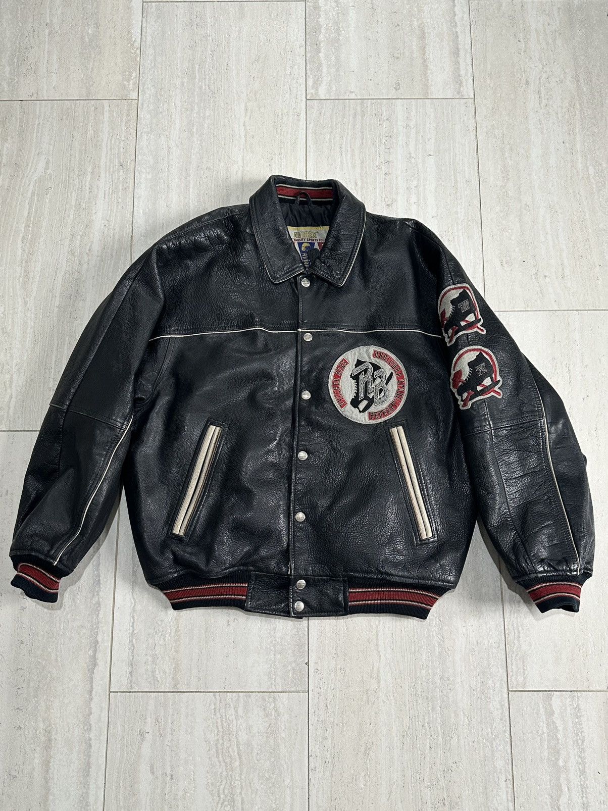 Men's Avirex Leather Jackets | Grailed