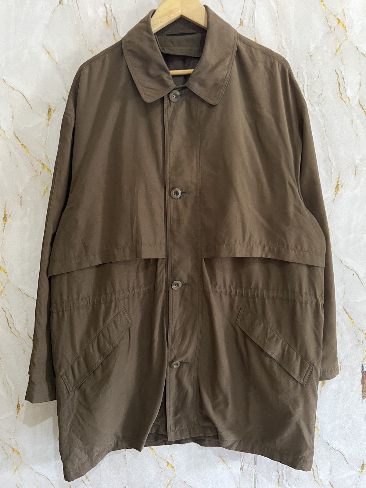 Vintage Vintage Russian Made Oversized Coat Size US XXL / EU 58 / 5 - 1 Thumbnail