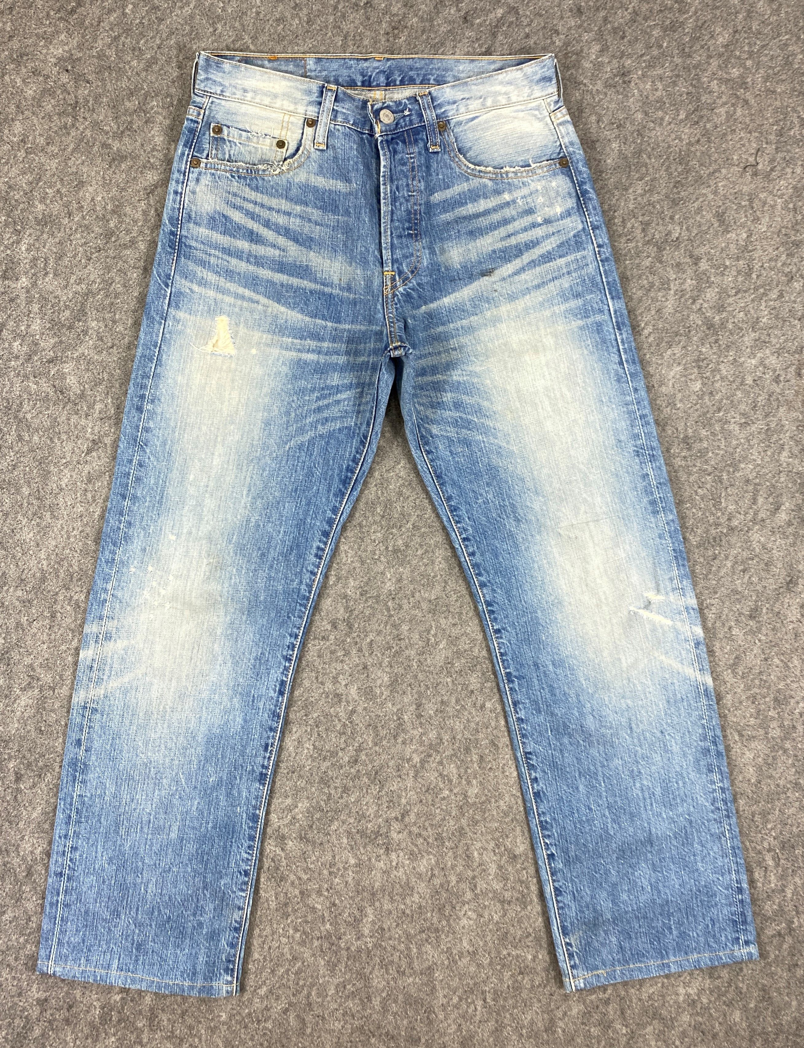 image of Hype Light Blue Wash Vintage Levis 501 Jeans 30X27.5- Jn3112, Men's