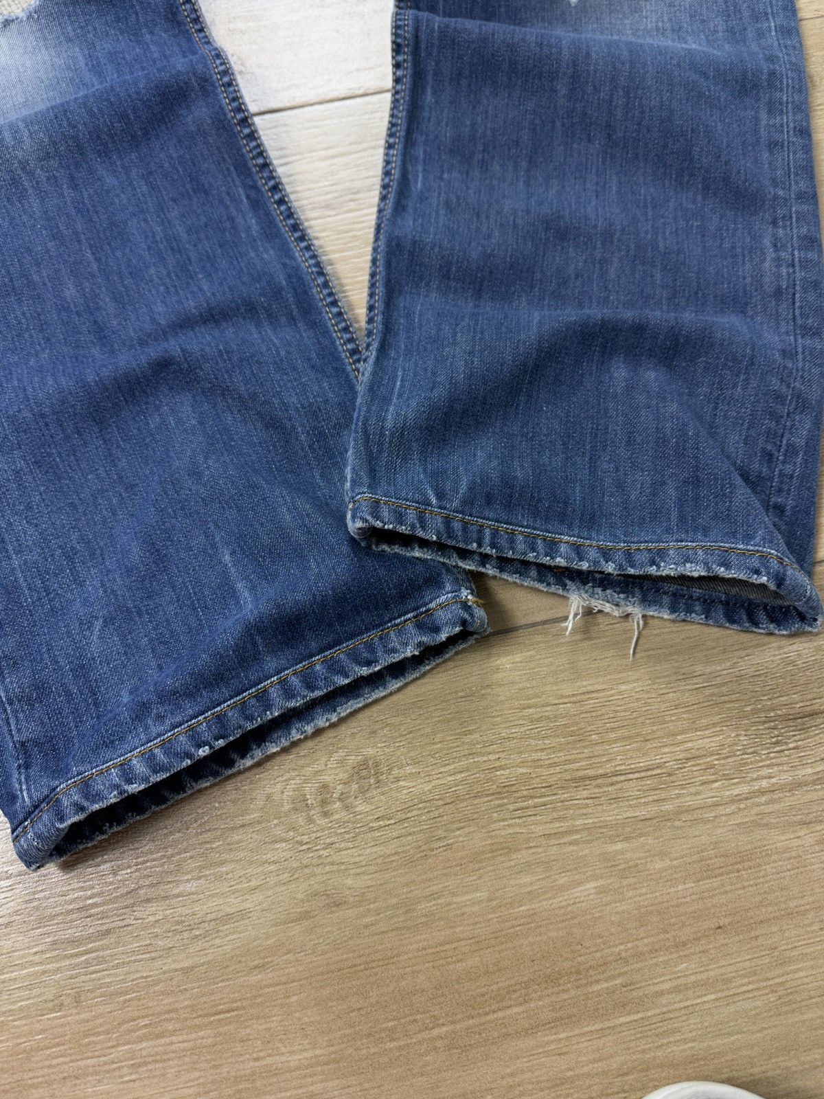 Diesel × Vintage Vintage Y2K Diesel Safado Distressed Denim Jeans Pants Size US 34 / EU 50 - 4 Thumbnail