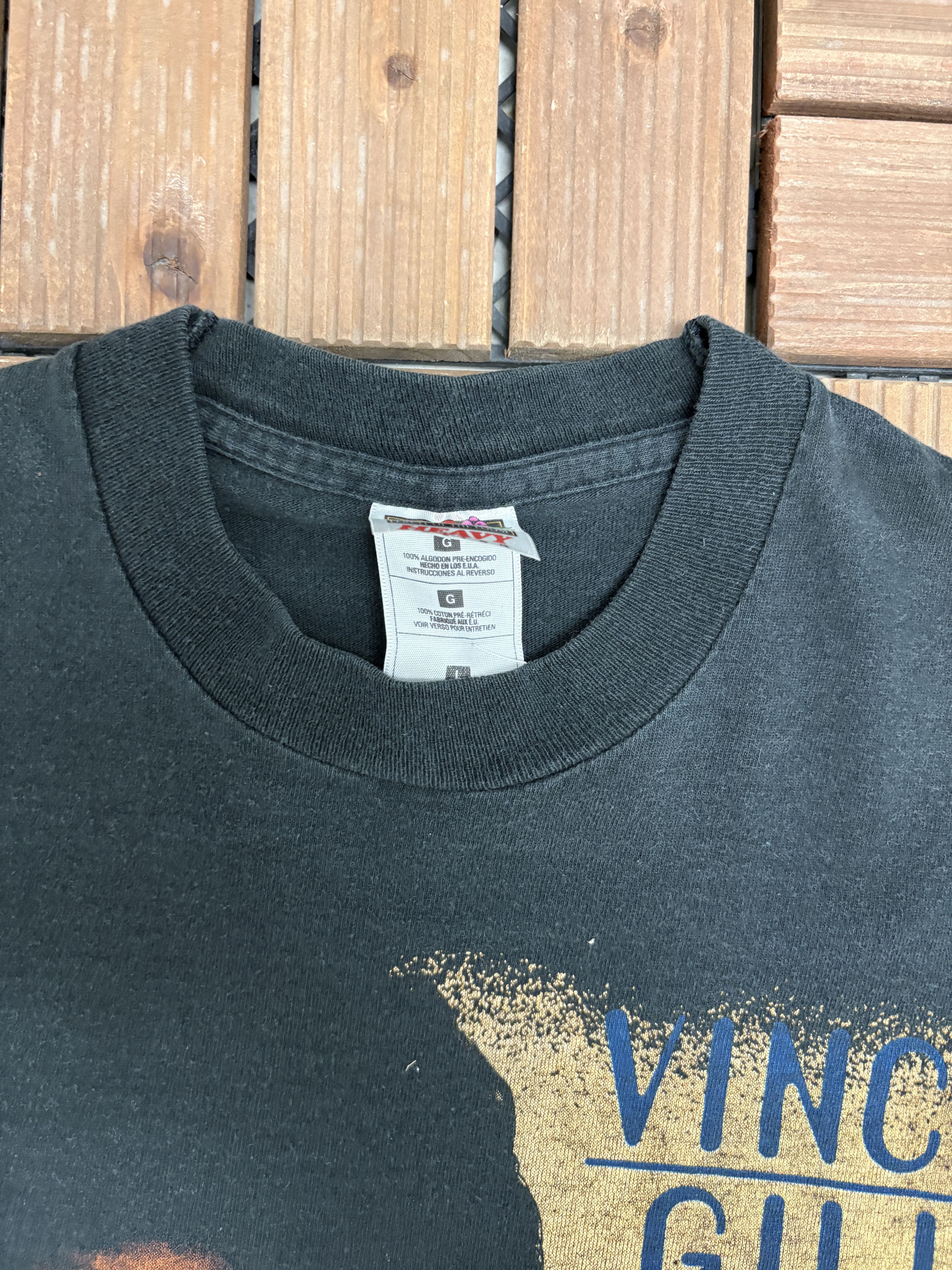 Vintage Vince Gill Kraft Country Tour '97 Vintage Black Tee Size US L / EU 52-54 / 3 - 5 Thumbnail