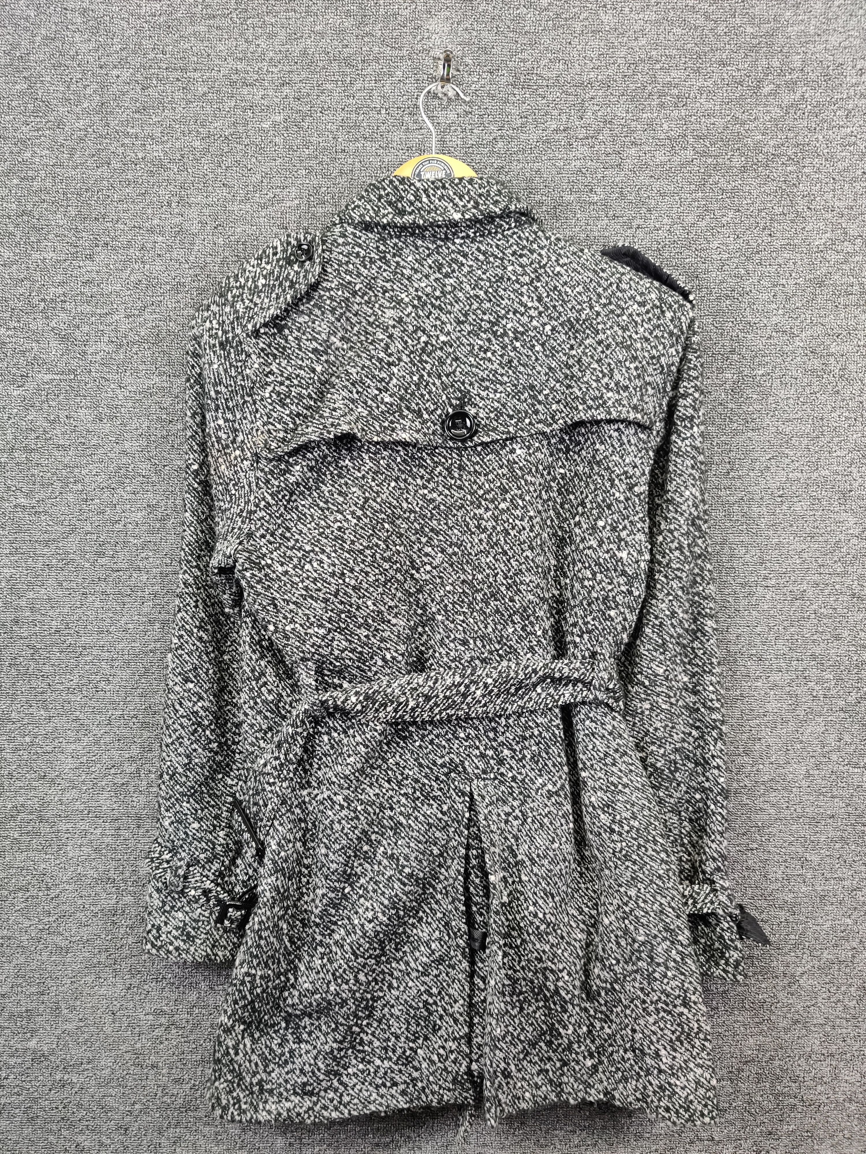 semanticdesign Semantic Design Double Breasted Belted Long Coat Size M / US 6-8 / IT 42-44 - 8 Thumbnail