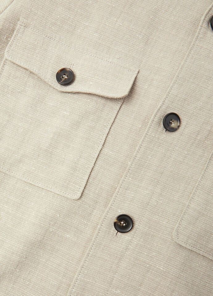 Loro Piana o1w1db10226 FAP2027 Clem Blouson Jacket in Ivory Size US S / EU 44-46 / 1 - 7 Thumbnail