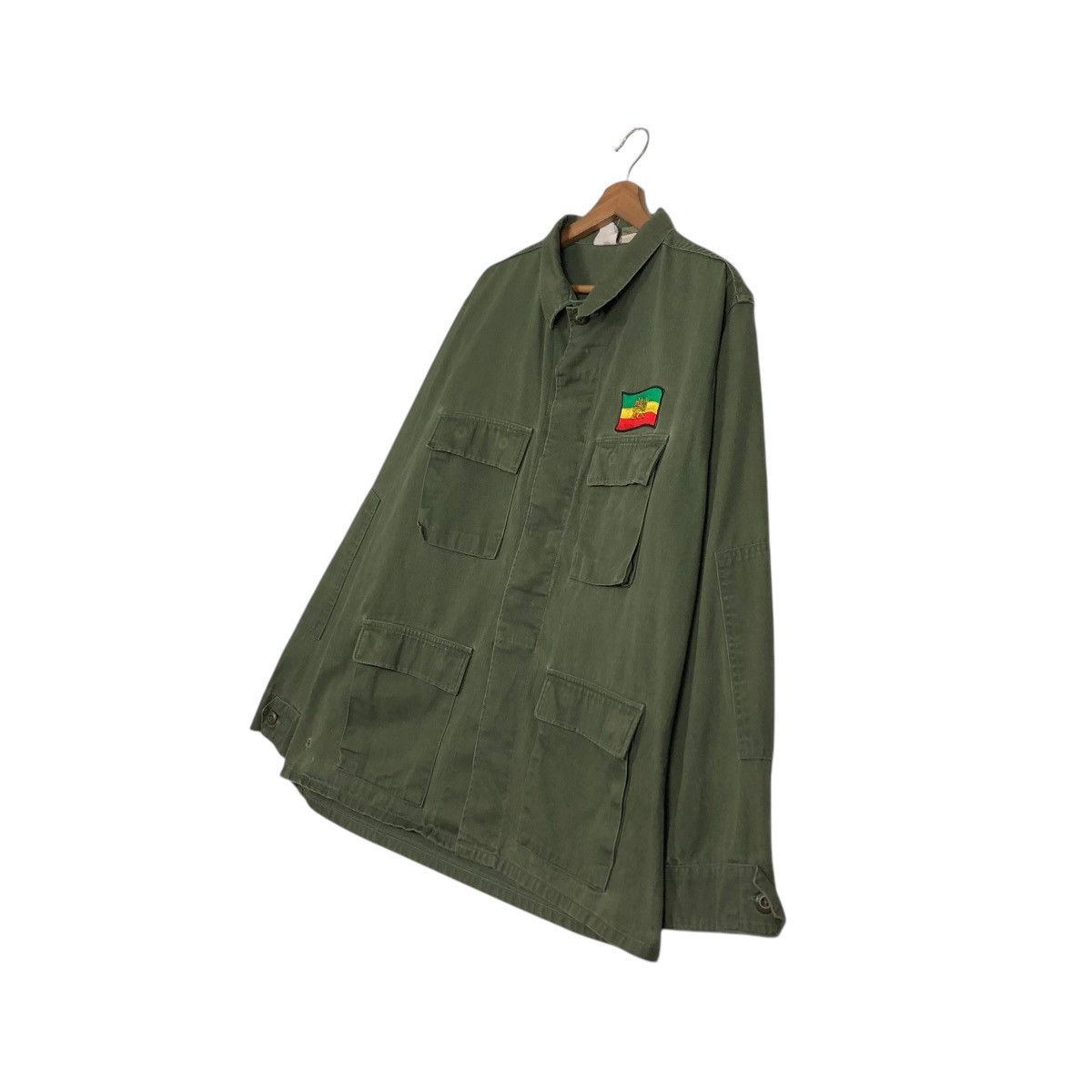 Vintage 🔥VINTAGE CHORE MILITARY JACKET USN PROPPER OG-07 DESIGN Size US M / EU 48-50 / 2 - 4 Thumbnail