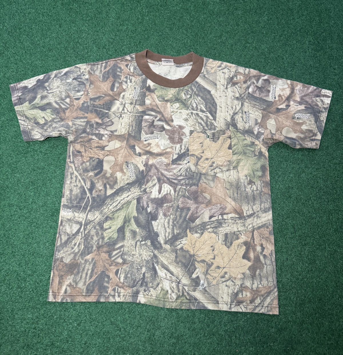 Realtree Vintage 90s Liberty Realtree Hip Hop Grunge Camo T Shirt Size US L / EU 52-54 / 3 - 1 Thumbnail