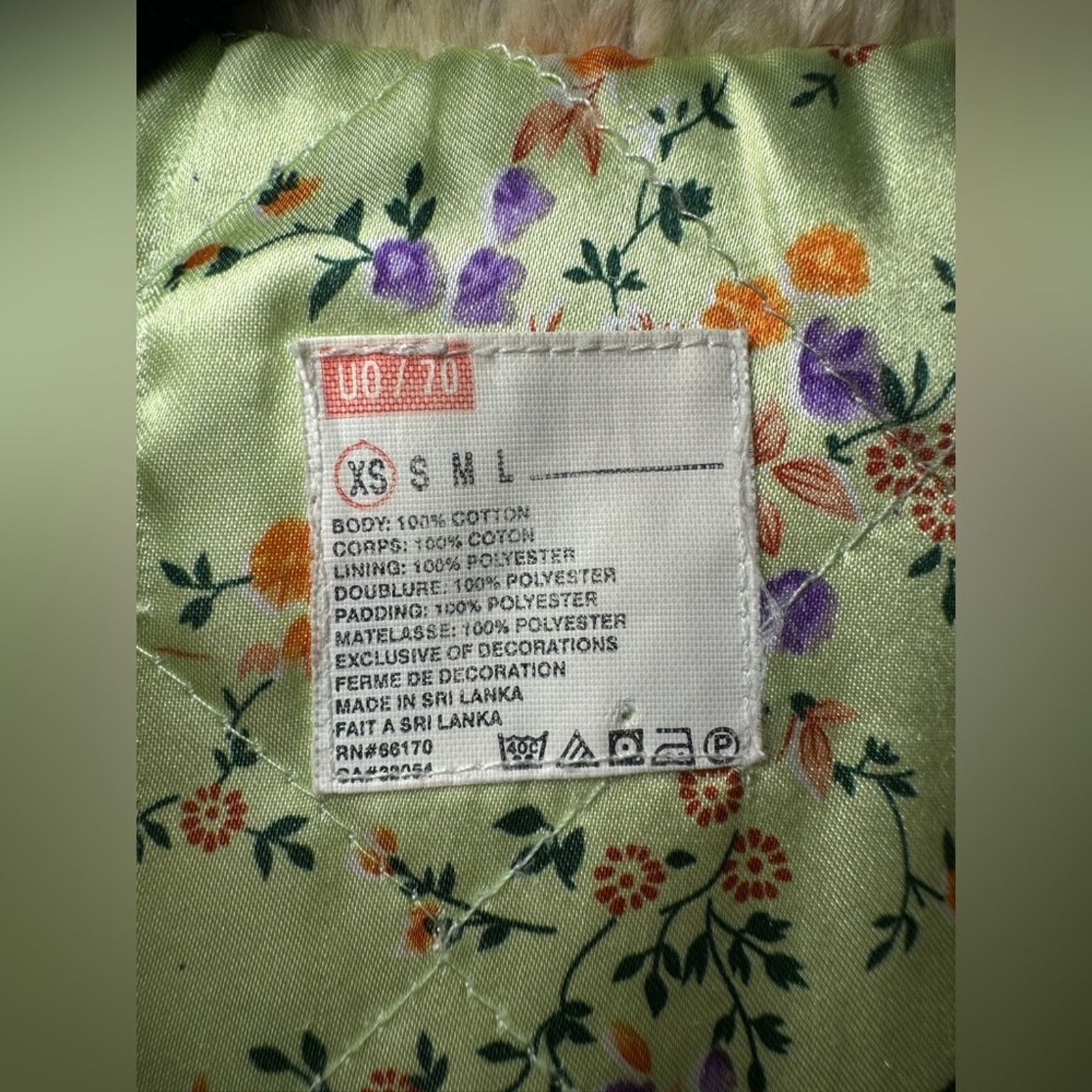 Urban Outfitters Urban Outfitters Wallpaper Coat- Vintage- Damask- Fur Sz XS Size XS / US 0-2 / IT 36-38 - 3 Thumbnail
