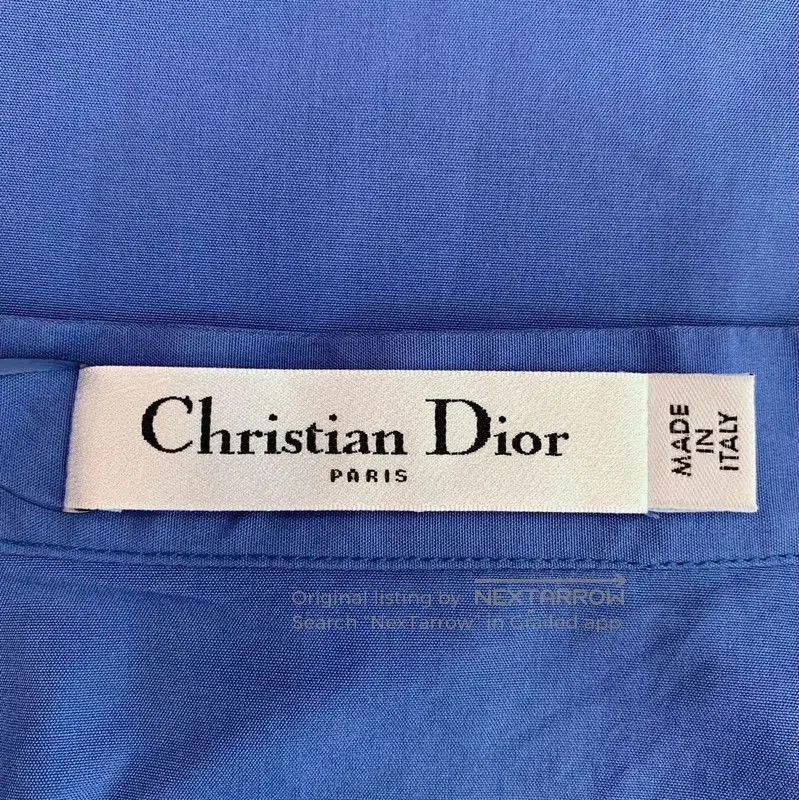 Dior Dior Blue Cotton Women's Shirt Size S . Size S / US 4 / IT 40 - 3 Thumbnail