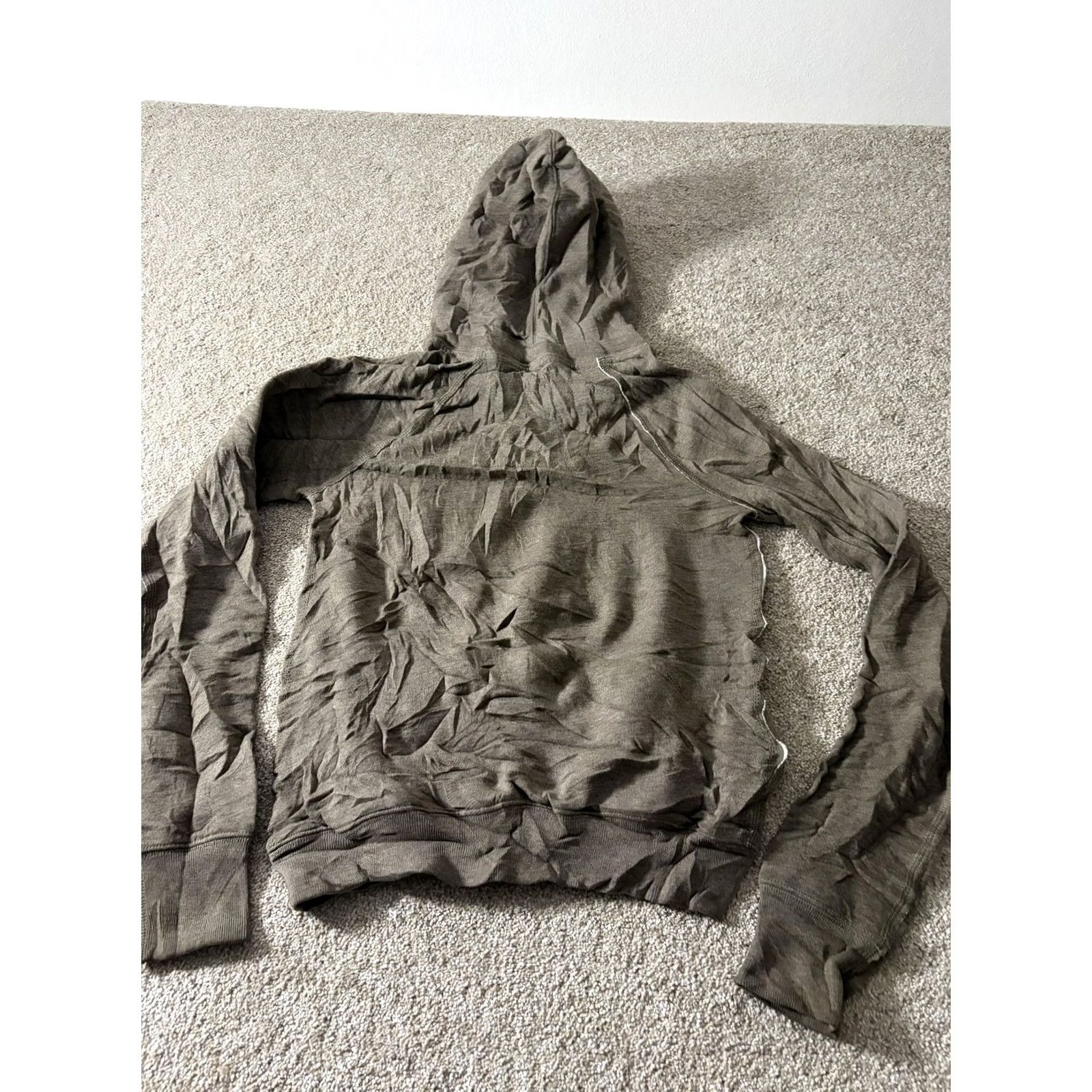 Abercrombie & Fitch Abercrombie & Fitch Hoodie Mens Small Brown Logo Pullover Fleece Sweatshirt Size US S / EU 44-46 / 1 - 8 Thumbnail