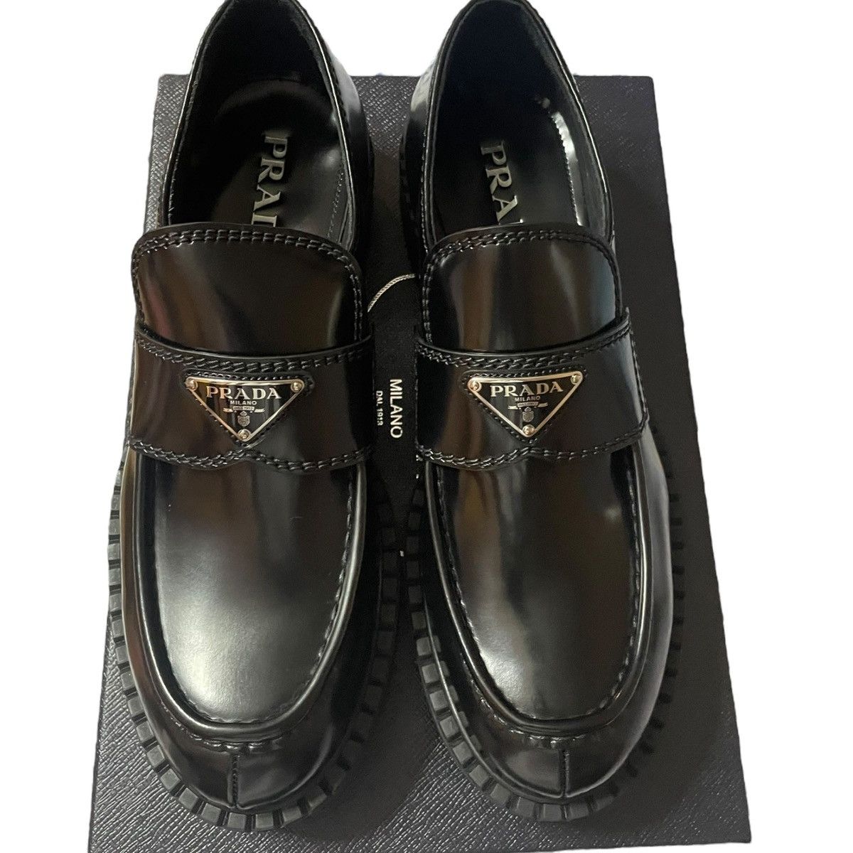 Prada Prada Choccolate size EU 42.5-US 9.5 Size US 9.5 / EU 42-43 - 4 Thumbnail