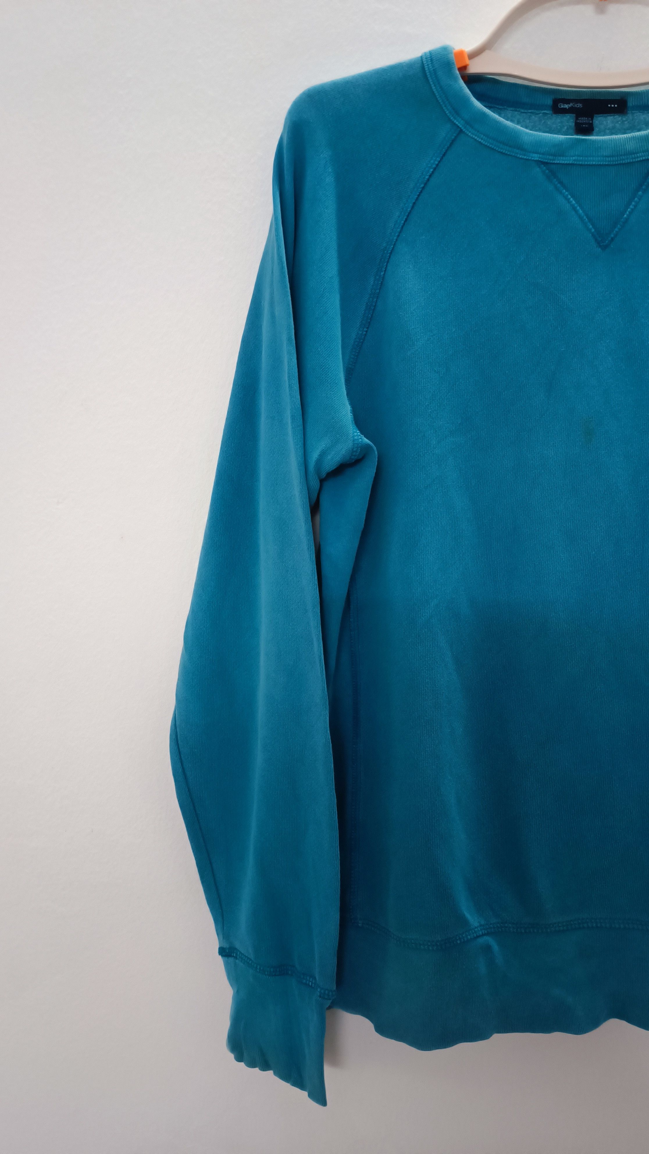Gap × Japanese Brand Gap KIDS Vintage Look Blue Sweatshirts Size US XL / EU 56 / 4 - 5 Thumbnail