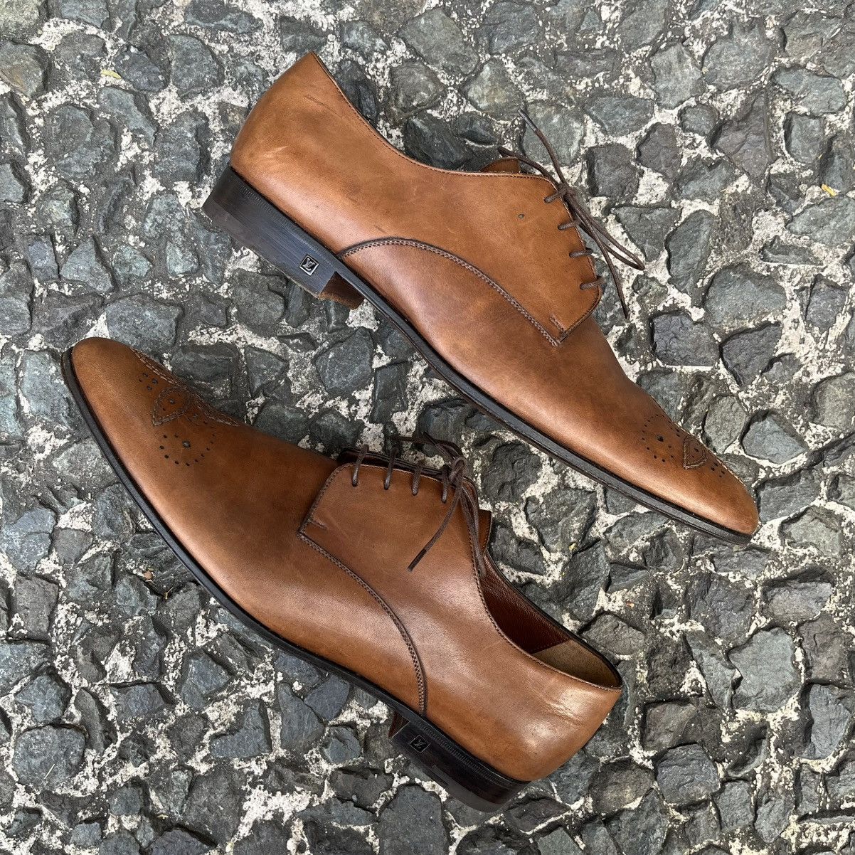 Louis Vuitton Louis Vuitton Mayflower Derby Shoes Size US 8 / EU 41 - 6 Thumbnail