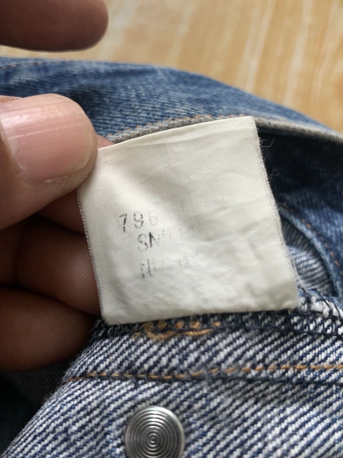 Vintage Marc Jacobs Look Selvedge Denim Pants Size US 27 - 24 Thumbnail