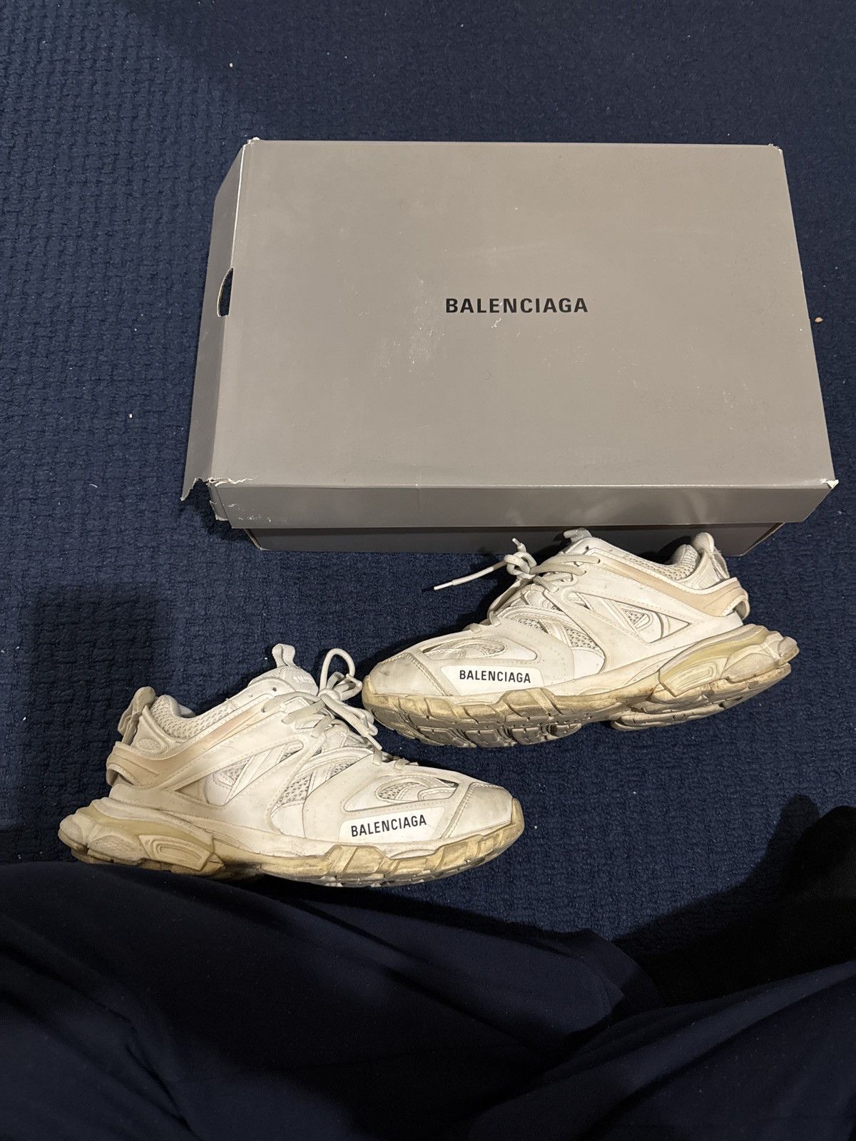 Balenciaga Balenciaga Track 1 Off white 41 Size US 8 / EU 41 - 1 Thumbnail