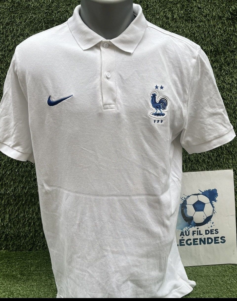 Nike Polo team at french Size US M / EU 48-50 / 2 - 1 Thumbnail