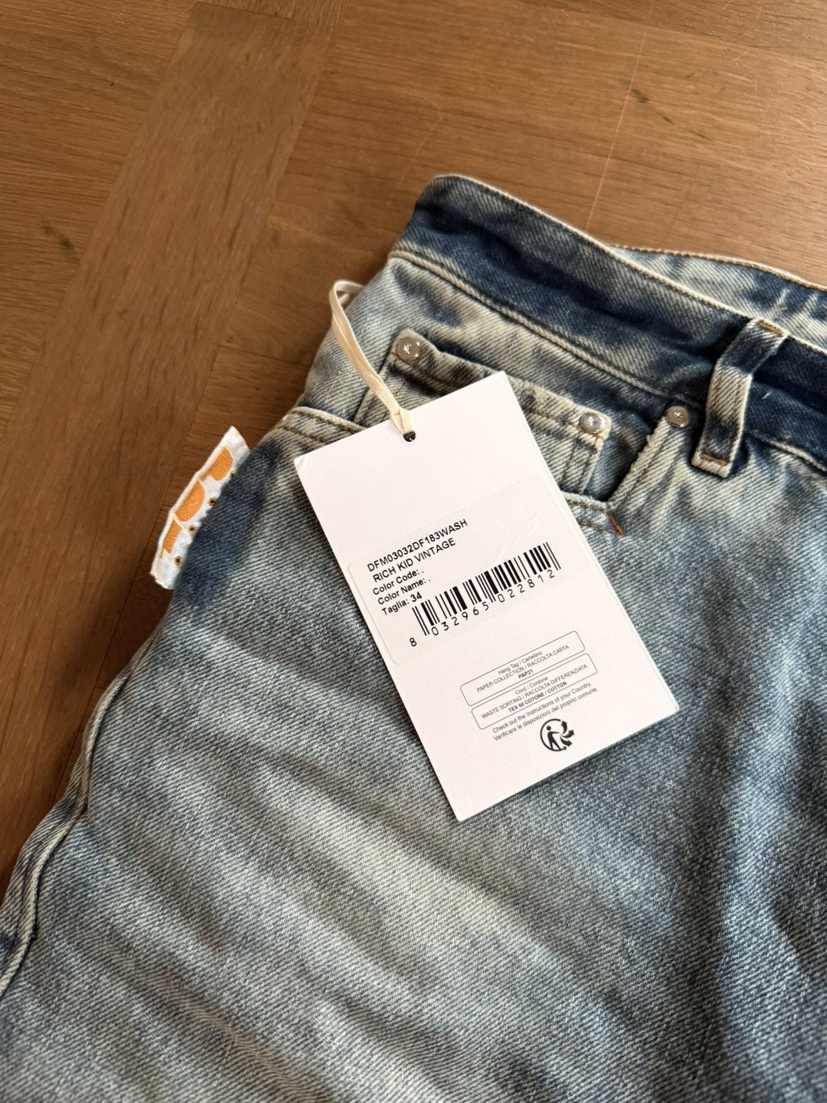 PDF PDF Channel Rich Kid Vintage denim SS26 Size US 34 / EU 50 - 3 Thumbnail