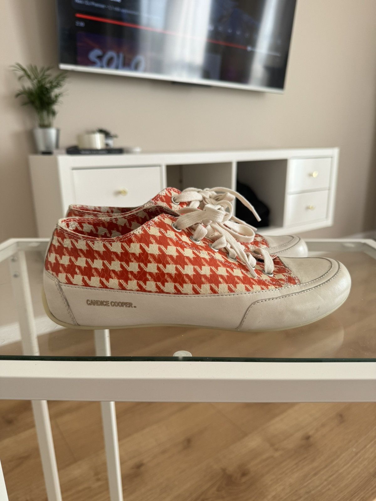 Designer × Vintage Candice Cooper casual lace up sneakers Size US 6.5 / IT 36.5 - 1 Thumbnail
