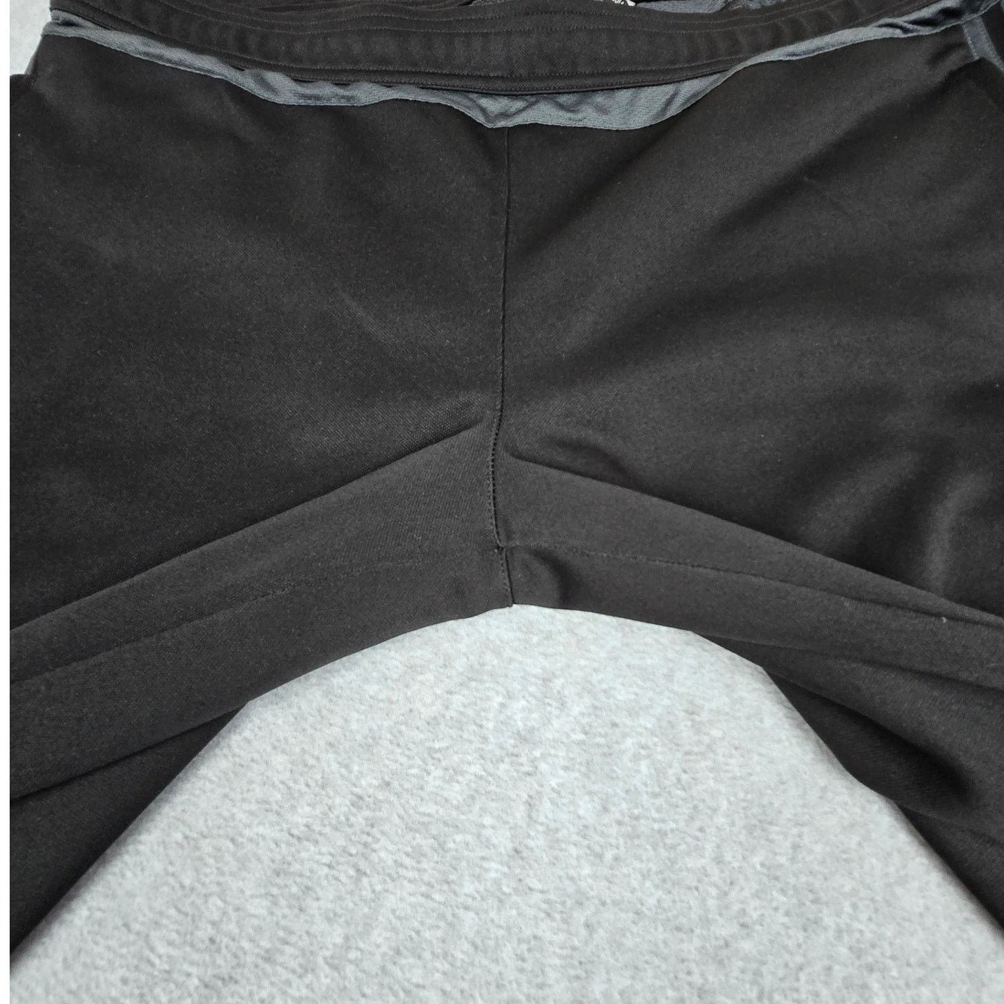 Adidas Adidas 2XL Black Track Pants Drawstring Zip Pockets & Ankles Size US 42 / EU 58 - 3 Thumbnail