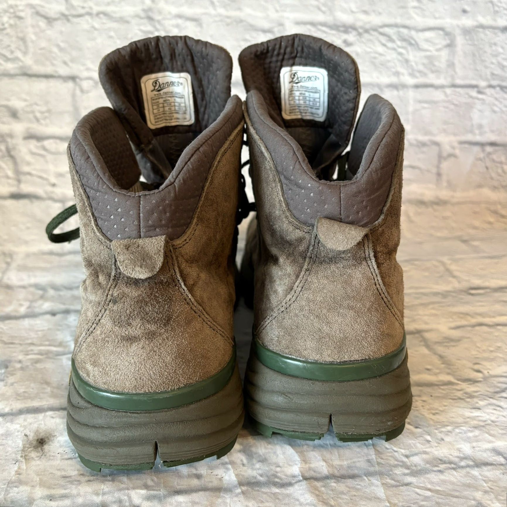 Danner Danner Mountain 600 Boots Brown Green Leather Vibram 4.5" 62243 Mens Size 14 D Boots Mens Size 14 Brown Size US 14 / EU 47 - 5 Thumbnail