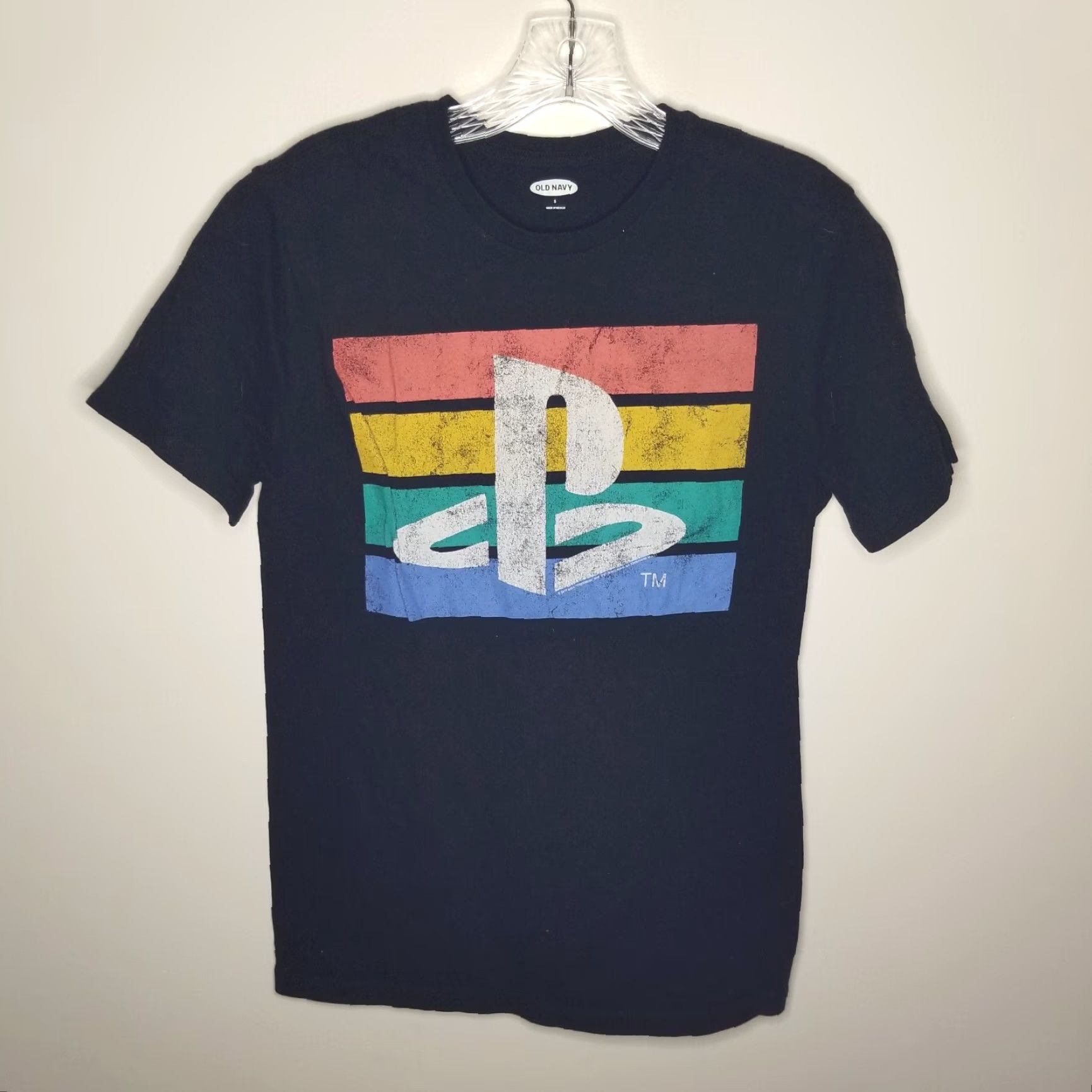 Old Navy Old Navy Mens Shirt Size S Black Playstation Short Sleeve T-Shirt Size US S / EU 44-46 / 1 - 2 Thumbnail